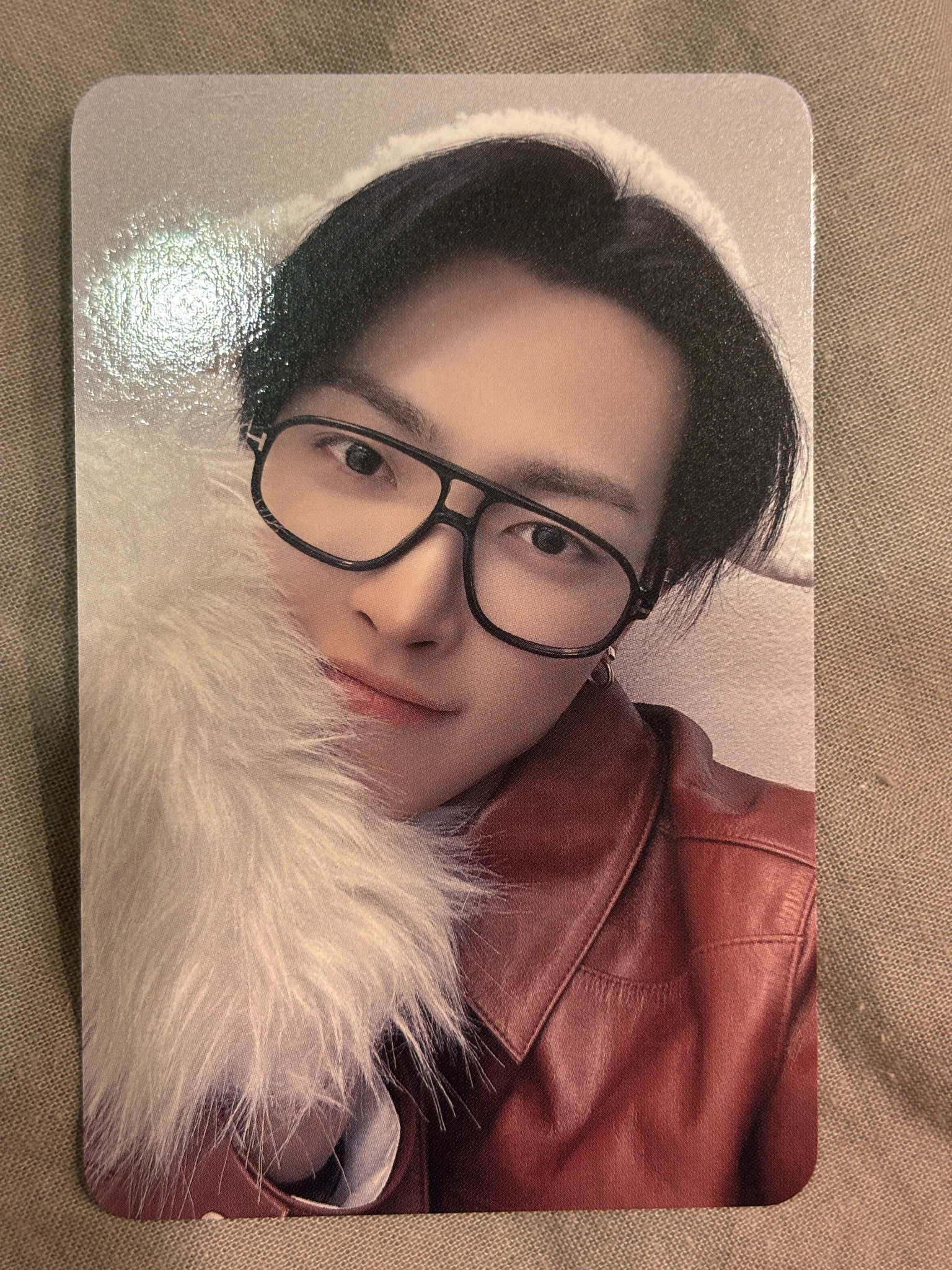 ATEEZ Hongjoong ATEEZ - Hongjoong - Golden Hour : Part.4 Album makestar pob (pre-order benefit) fansign round 5 listing photo 1