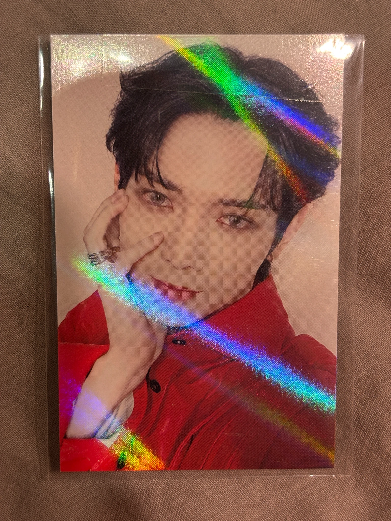 ATEEZ Yeosang ATEEZ - Yeosang - ZERO : FEVER Part.2 Album y global music (yglobal) holographic (hologram) video call/fancall listing photo 1