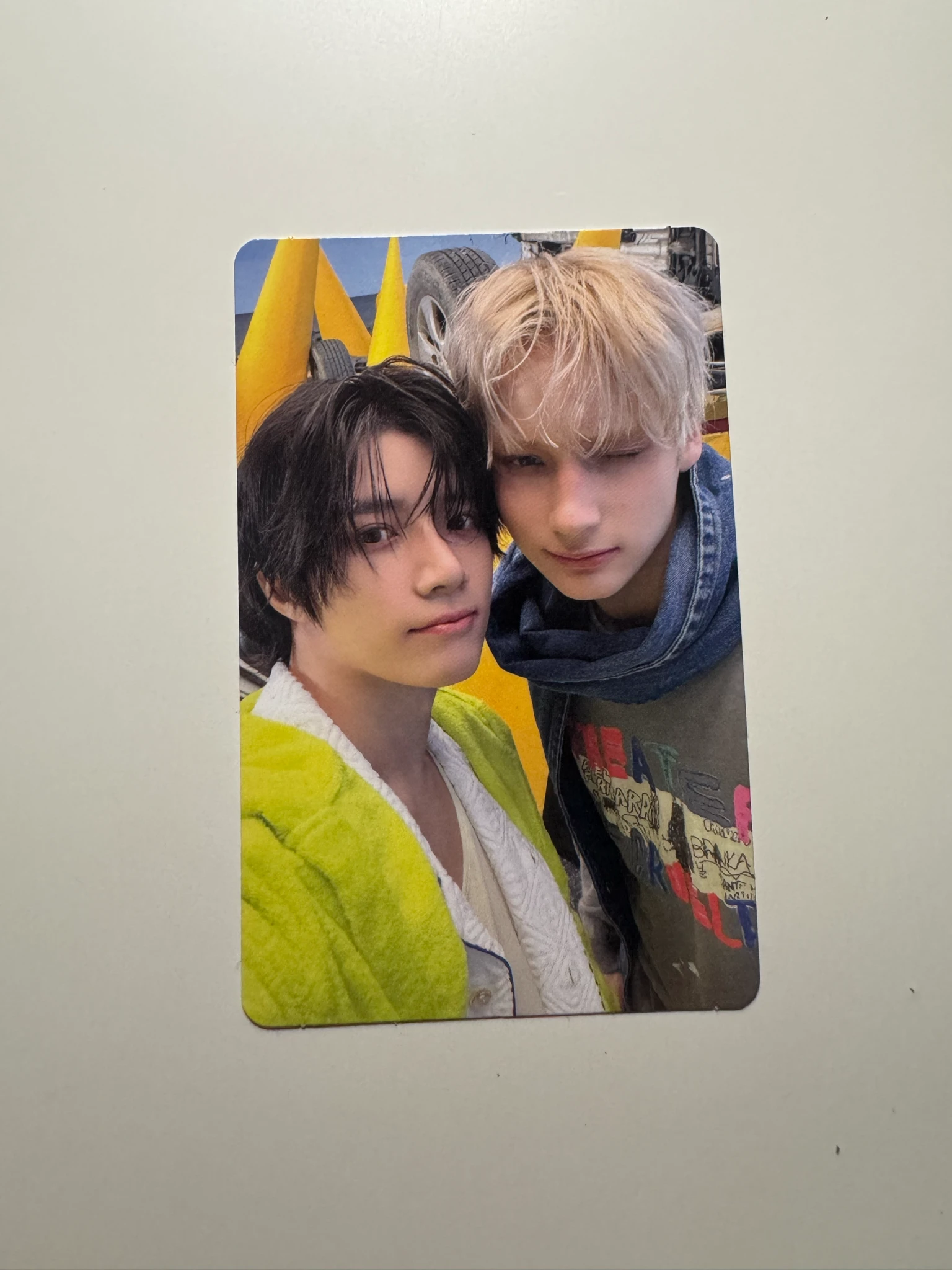 TOMORROW X TOGETHER TOMORROW X TOGETHER - Soobin & Yeonjun - 7TH YEAR: A Moment of Stillness in the Thorns Album album photocard hunger version tension version anxiety version listing photo 1
