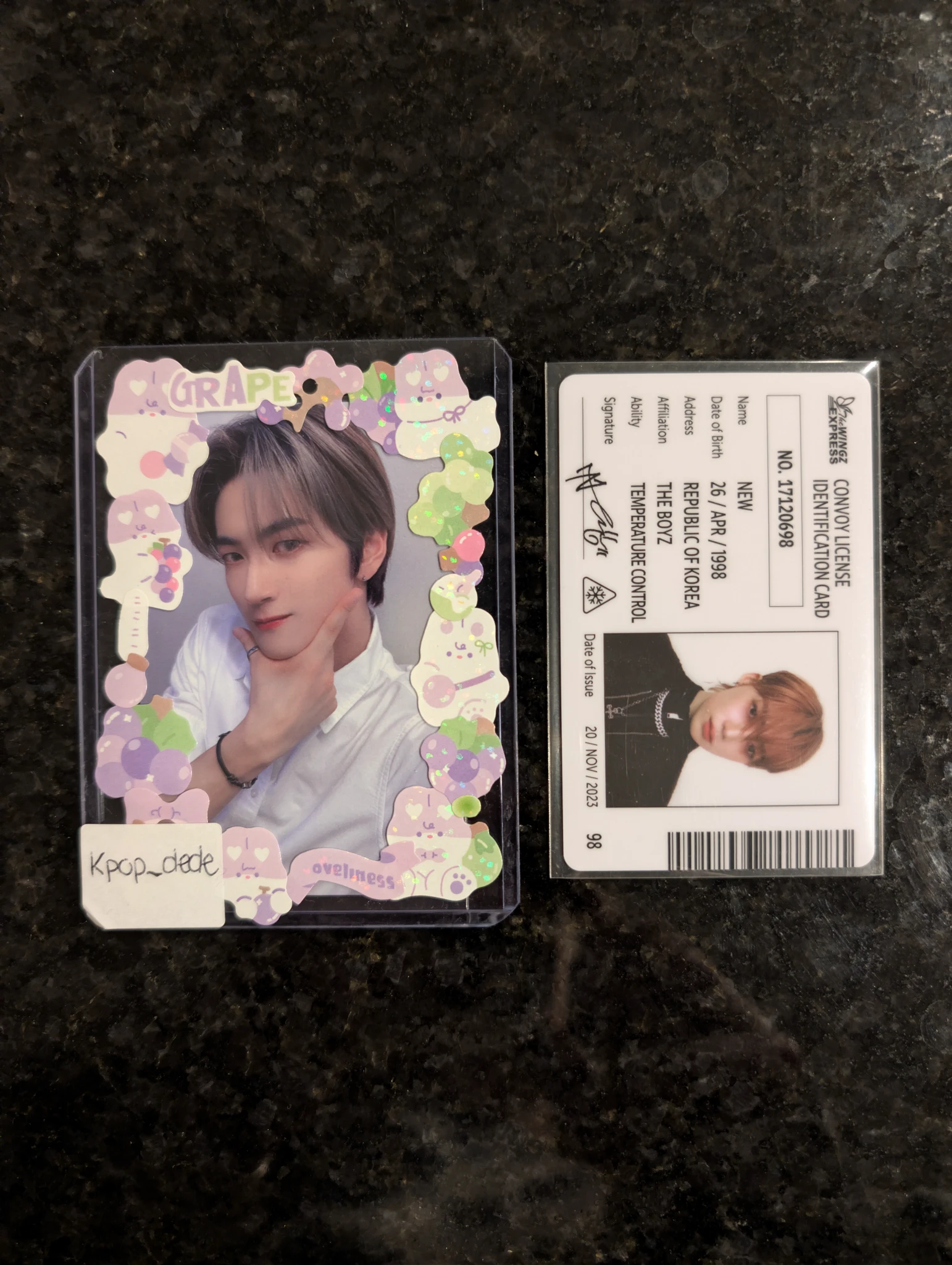 THE BOYZ New THE BOYZ - New - Phantasy Pt. 2: Sixth Sense Album album photocard warn version listing photo 1