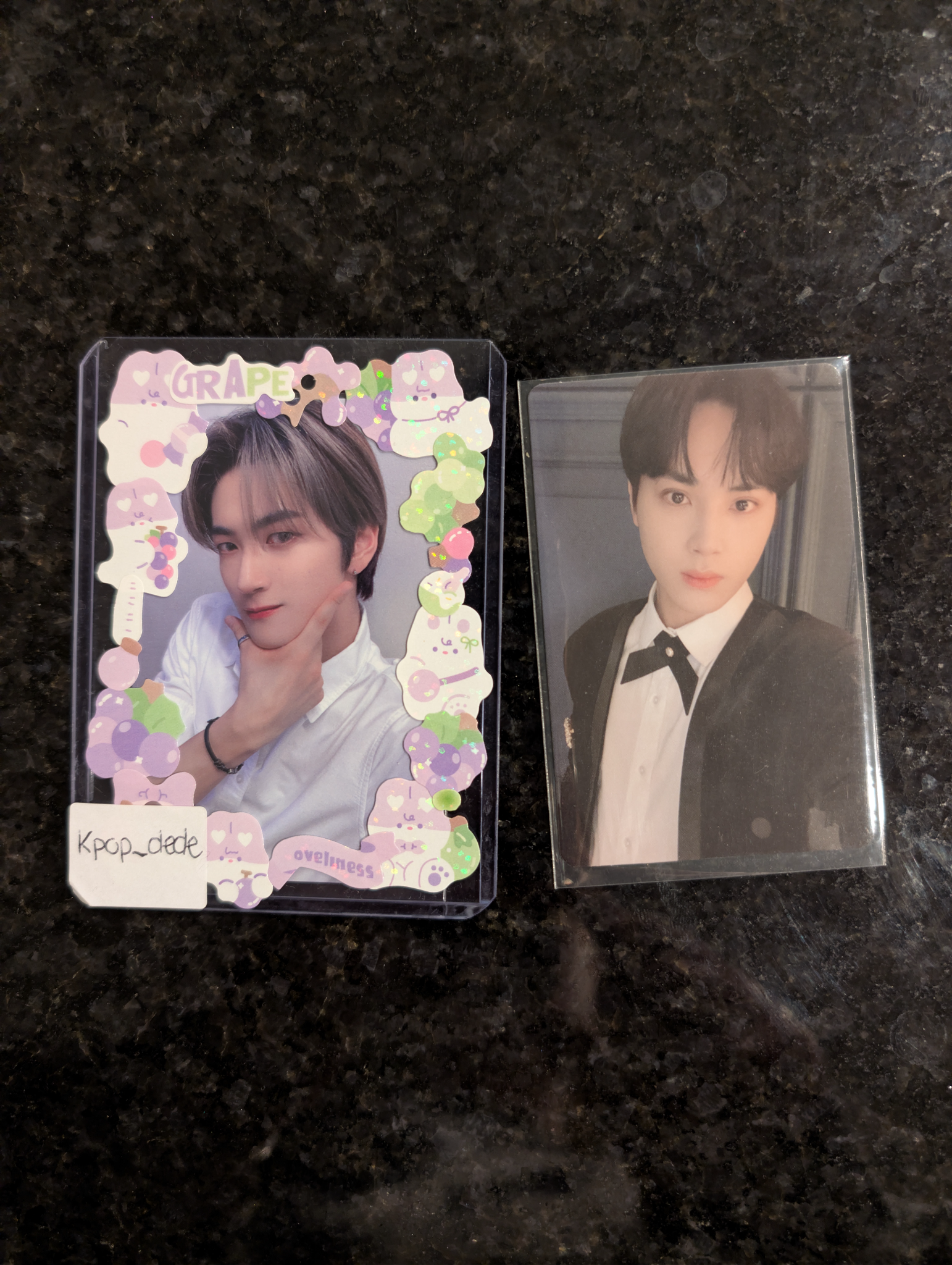 THE BOYZ Haknyeon THE BOYZ - Haknyeon - The Film Festival: 2020 Fan-con Event photocard holder black set listing photo 1