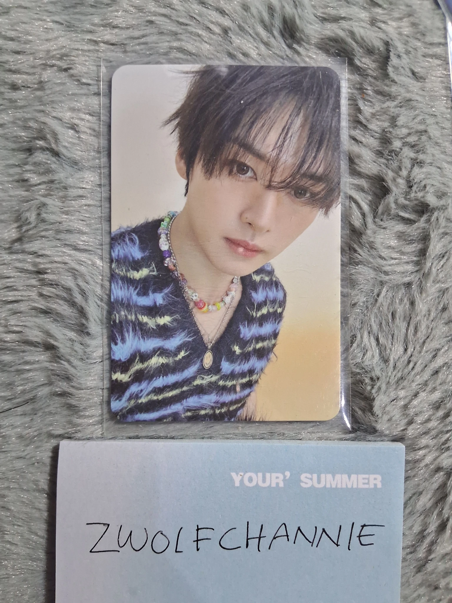 Stray Kids Lee Know Stray Kids - Lee Know - ATE Album double-sided front side album photocard listing photo 1