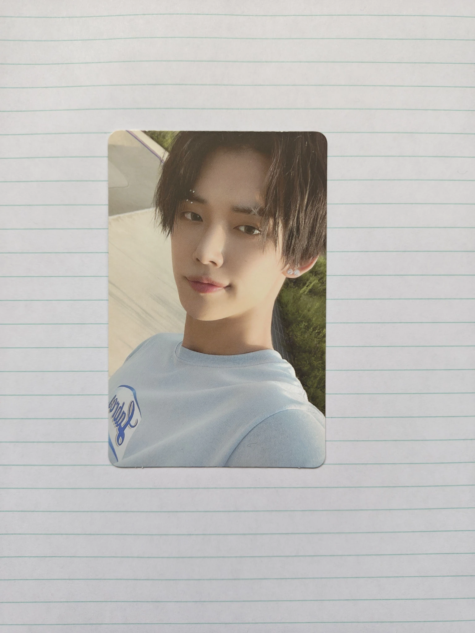 TOMORROW X TOGETHER Yeonjun TOMORROW X TOGETHER - Yeonjun - The Chaos Chapter: Fight or Escape Album fight version album photocard listing photo 1