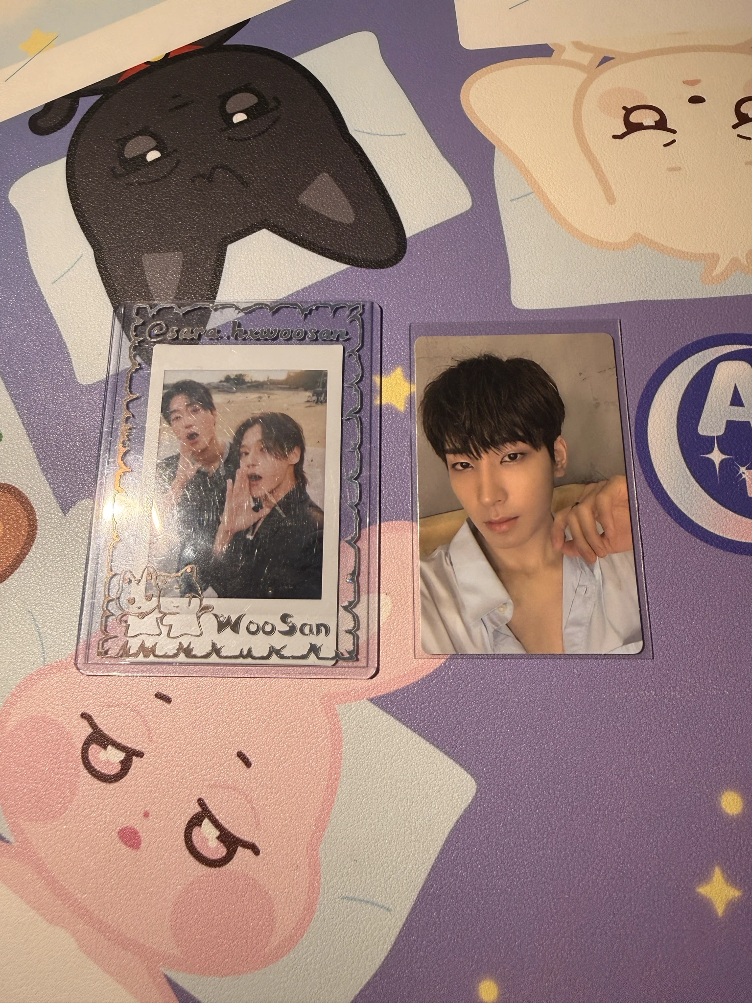 SEVENTEEN Wonwoo SEVENTEEN - Wonwoo - An Ode Album begin version blue back listing photo 1