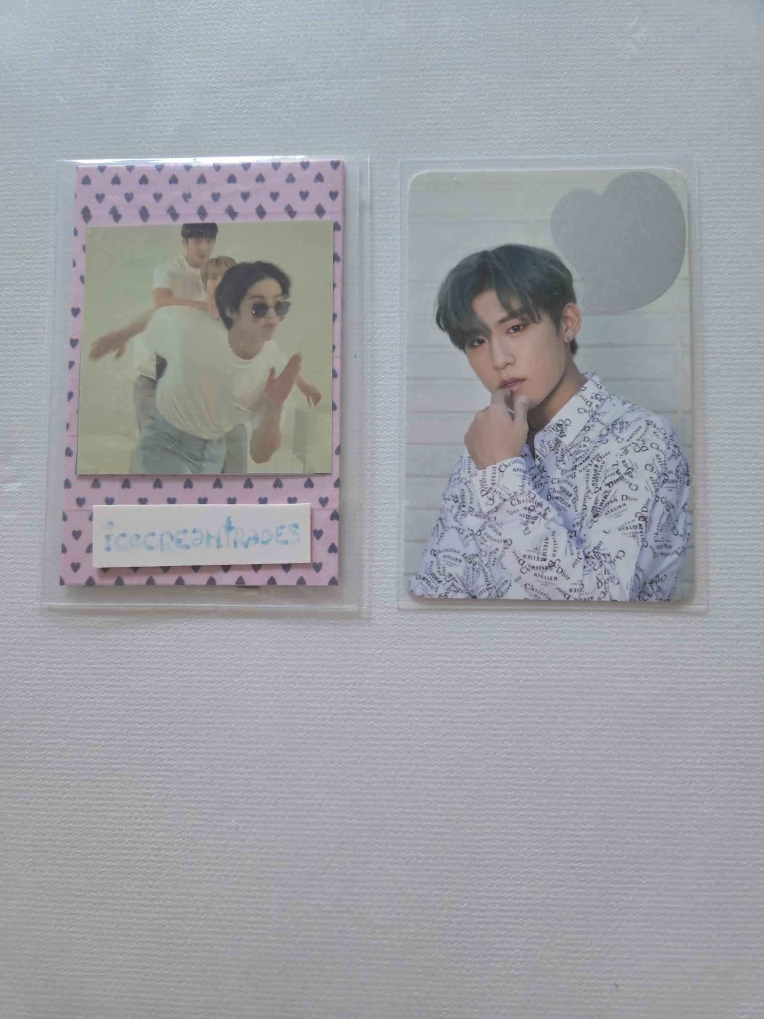 AB6IX Woojin AB6IX - Woojin - 6IXSENSE Album sense version scratch-off album photocard listing photo 1