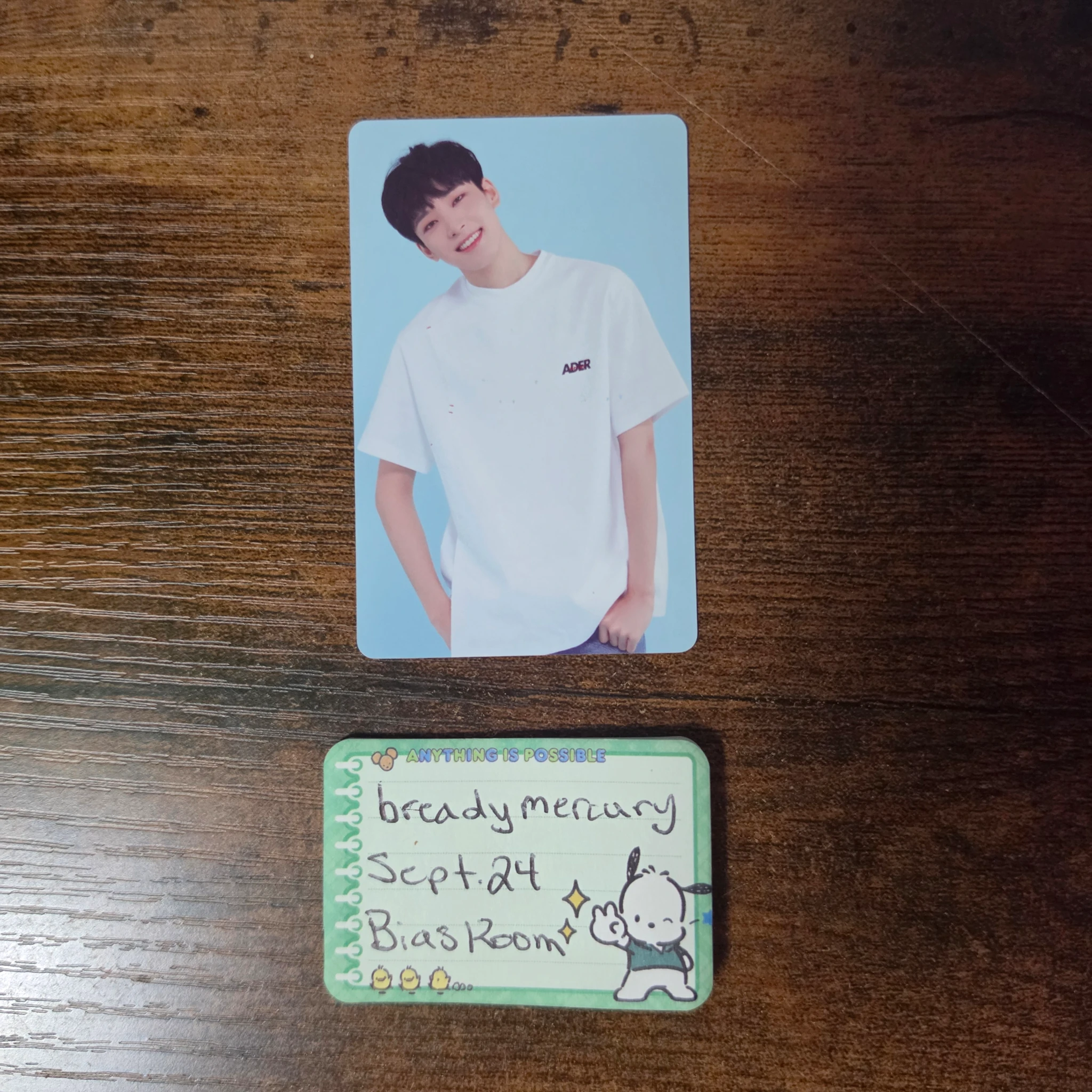 SEVENTEEN Wonwoo SEVENTEEN - Wonwoo - 3rd Global Membership Kit - 2018 Other membership photocard set listing photo 1