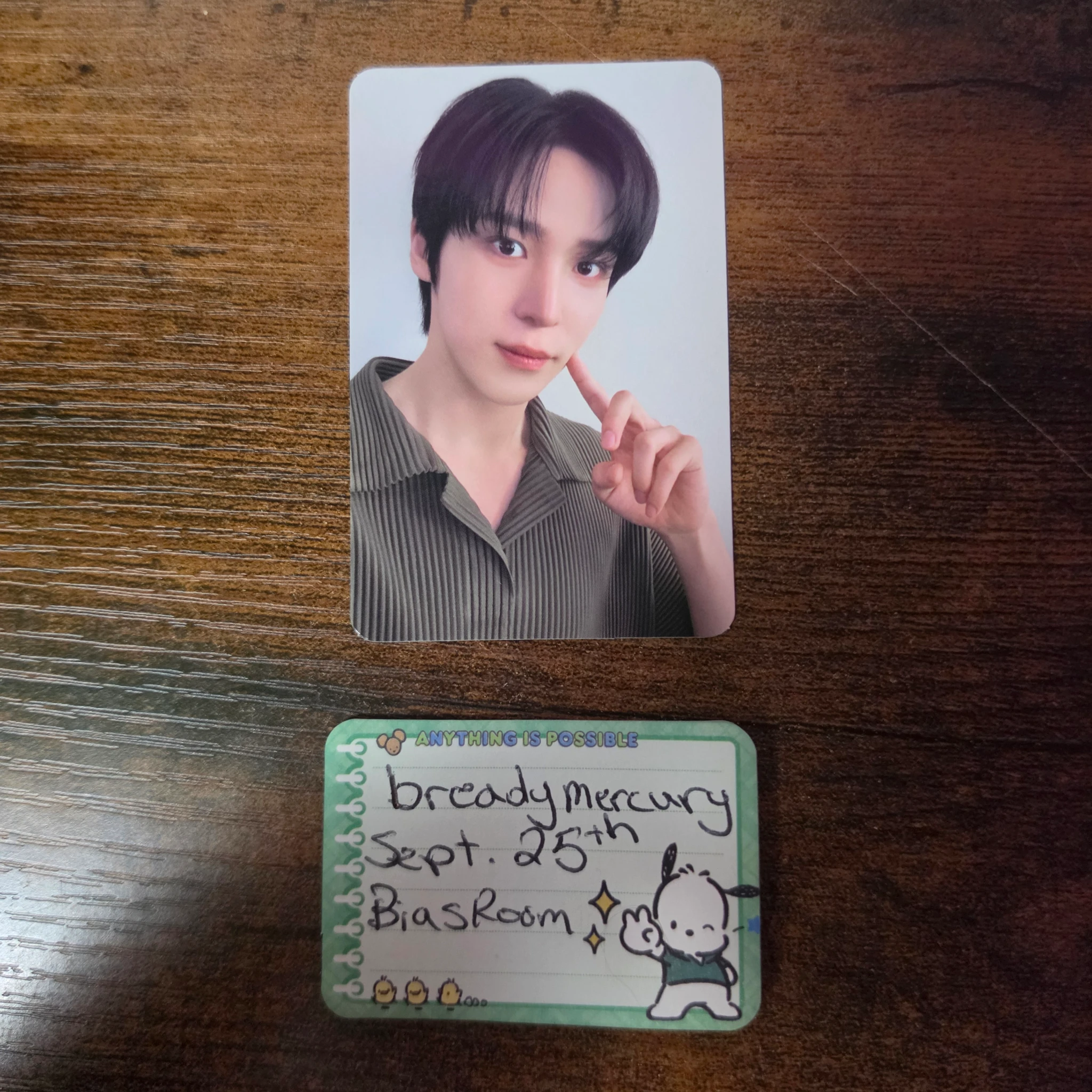 ATEEZ Yunho ATEEZ - Yunho - BRMUD=ATEEZ Other merch photocard listing photo 1