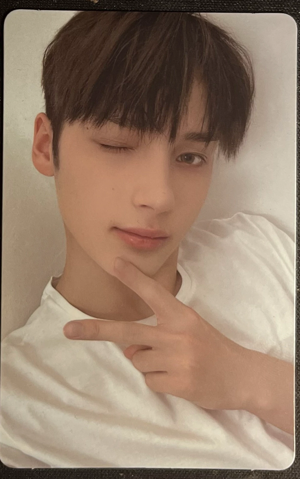 TOMORROW X TOGETHER Huening Kai TOMORROW X TOGETHER - Huening Kai - Minisode 2: Thursday's Child Album album photocard tear version listing photo 1