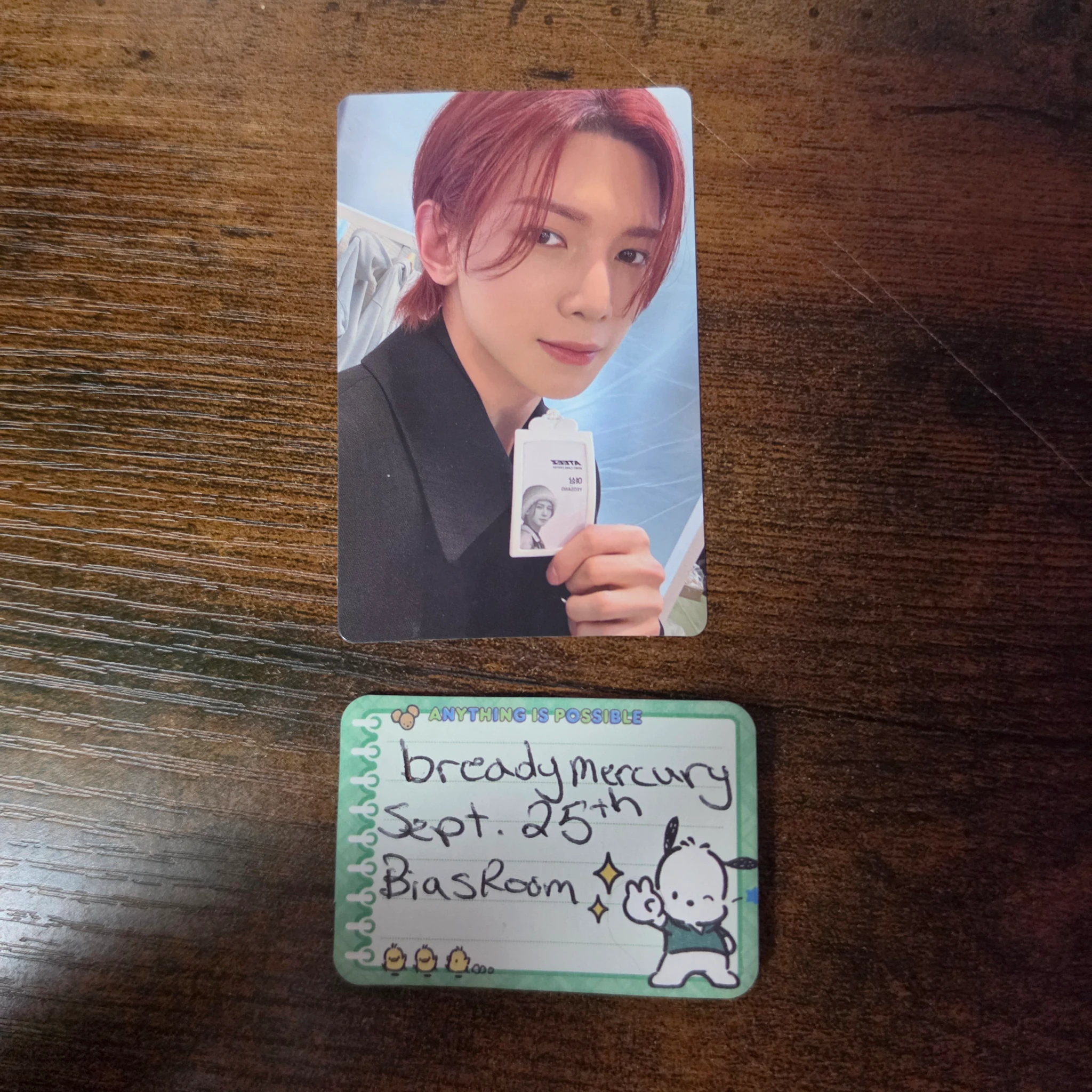 ATEEZ Yeosang ATEEZ - Yeosang - Golden Hour : Part.3 Album poca album album photocard version 1 listing photo 1