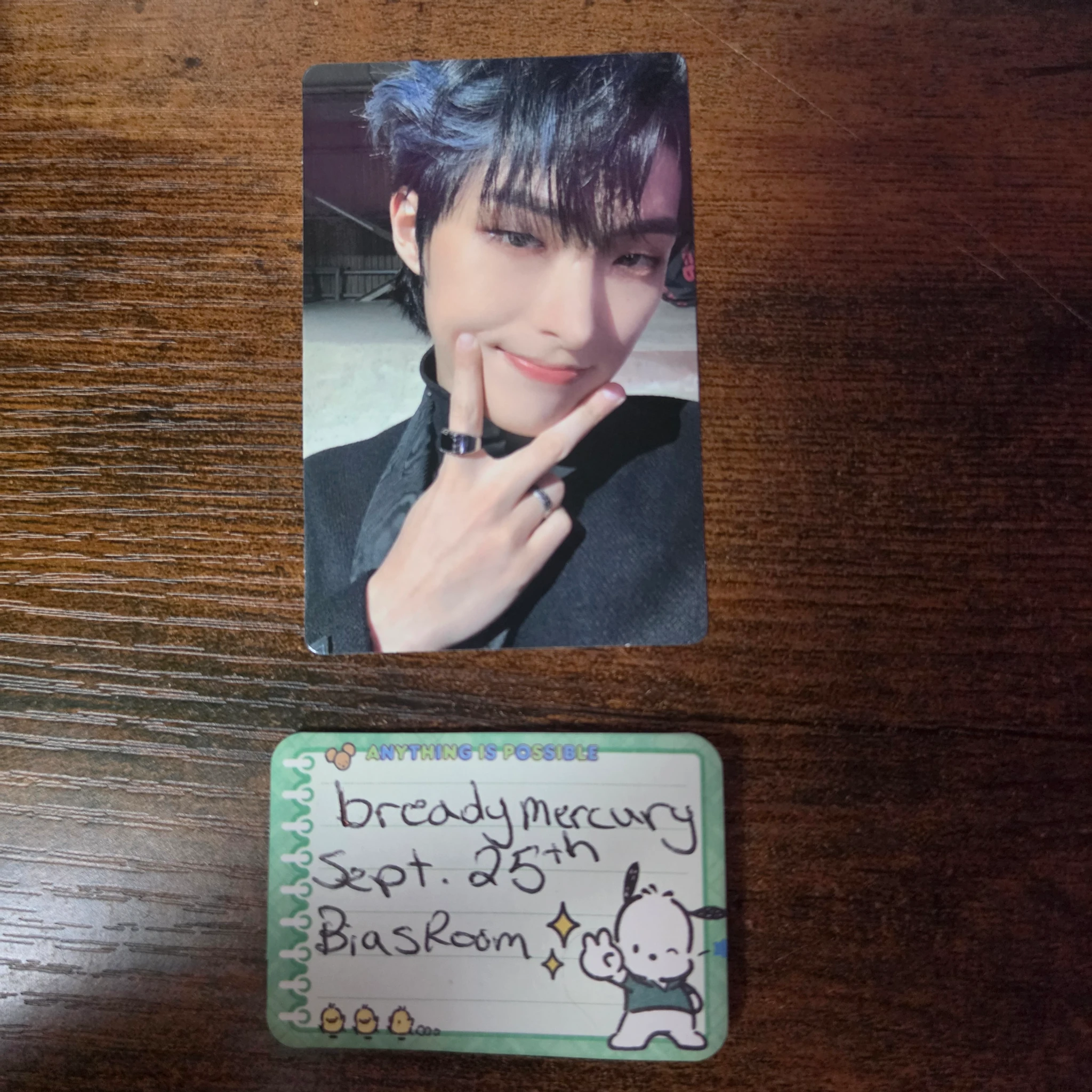 ATEEZ Mingi ATEEZ - Mingi - THE WORLD EP.1 : MOVEMENT Album album photocard A version limited version listing photo 1