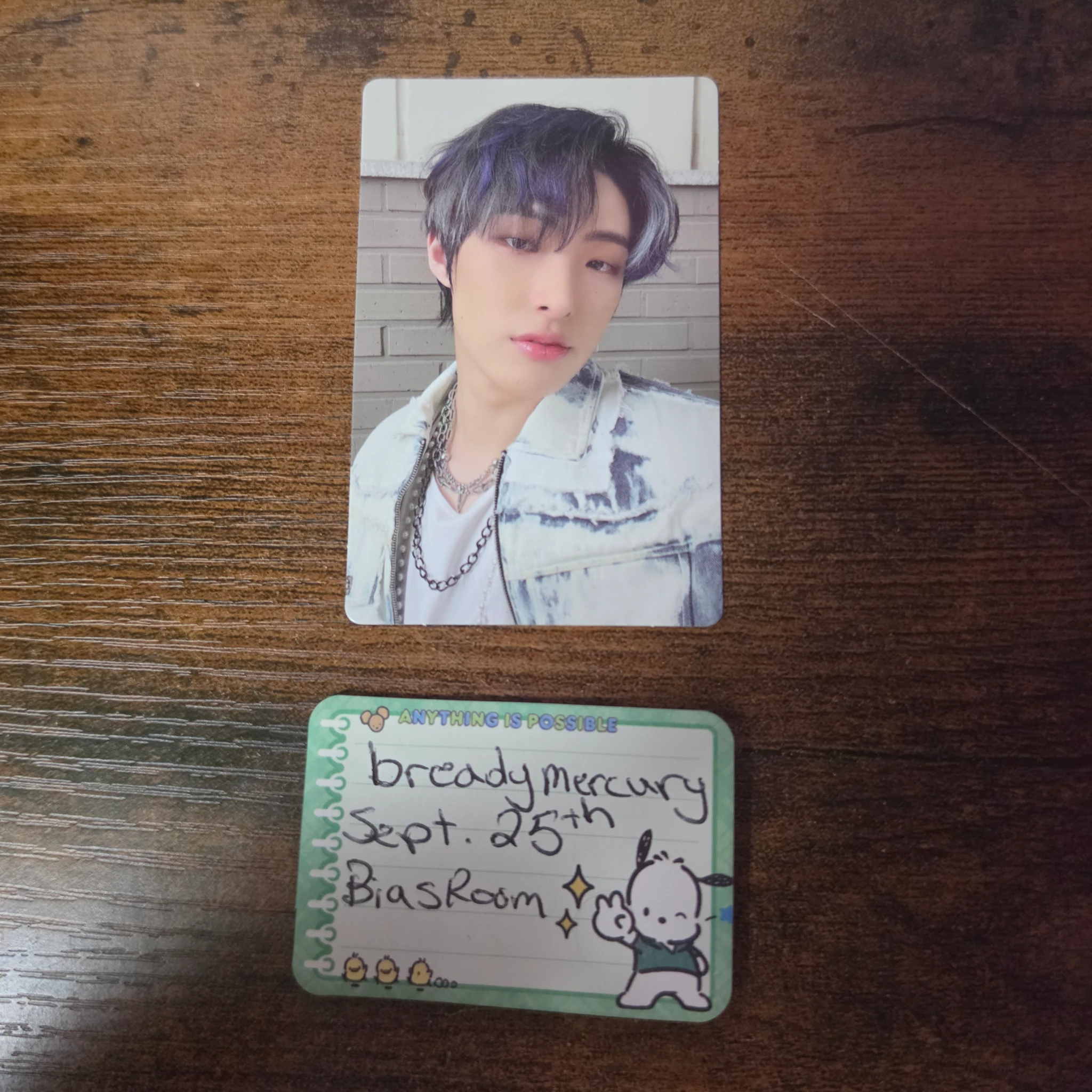 ATEEZ Mingi ATEEZ - Mingi - THE WORLD EP.1 : MOVEMENT Album album photocard diary version version 1 listing photo 1