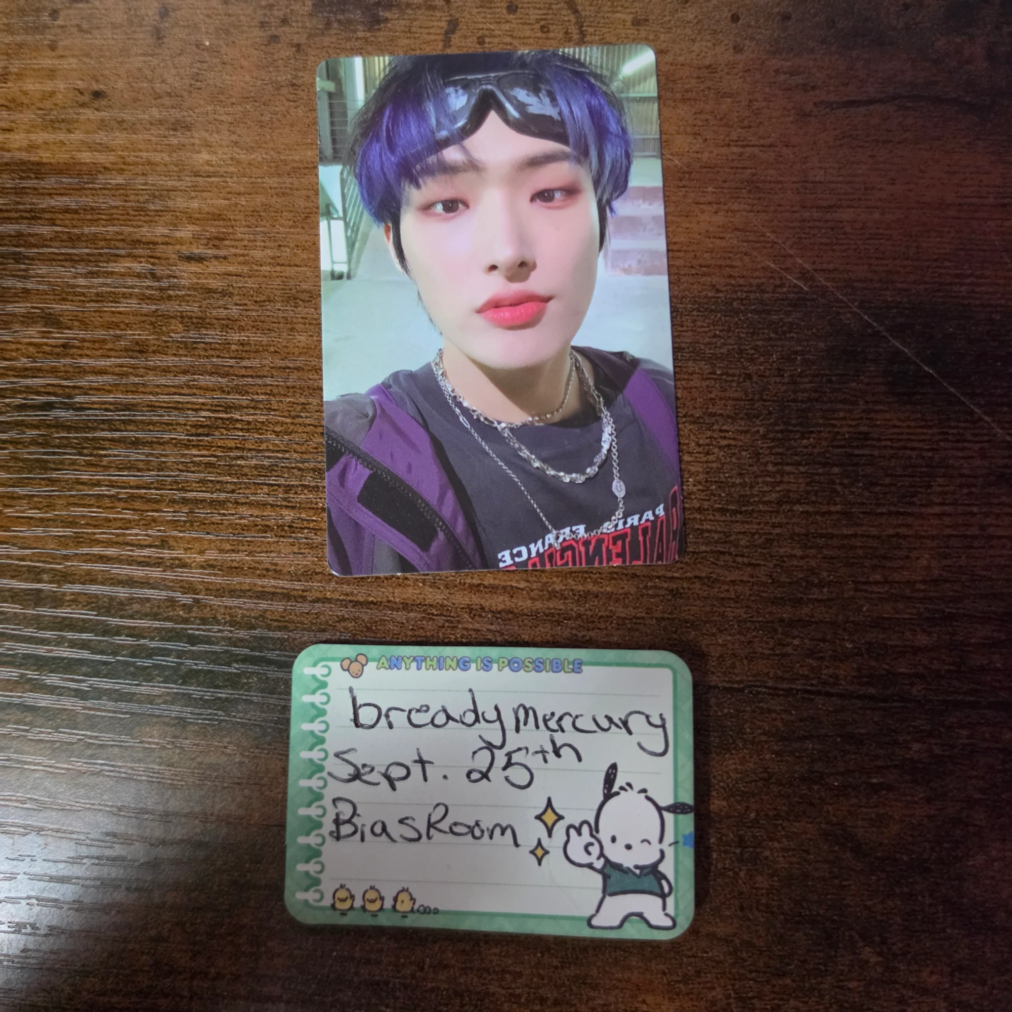 ATEEZ Mingi ATEEZ - Mingi - THE WORLD EP.1 : MOVEMENT Album album photocard Z version limited version listing photo 1