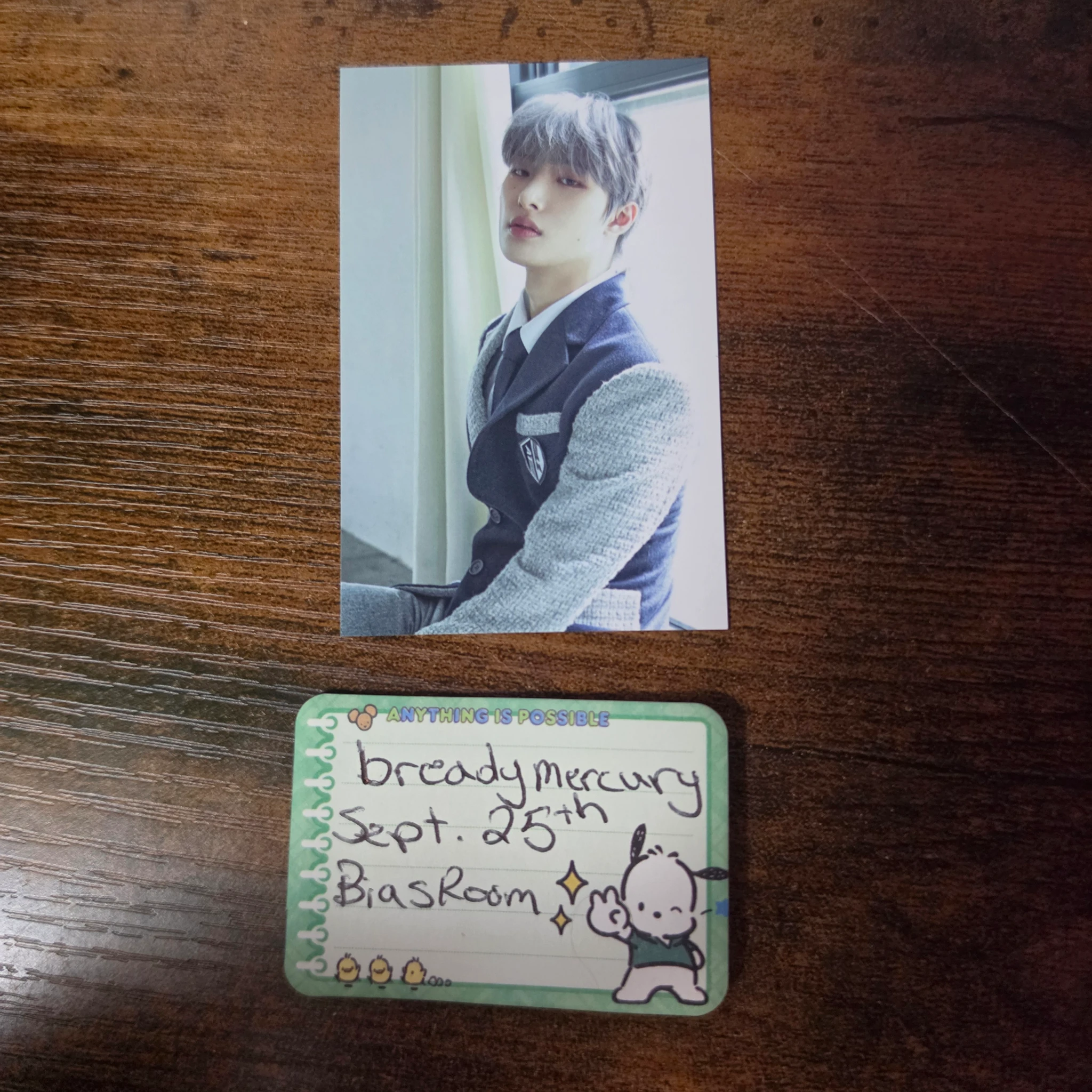 ATEEZ Mingi ATEEZ - Mingi - ZERO : FEVER EPILOGUE Album poca album listing photo 1