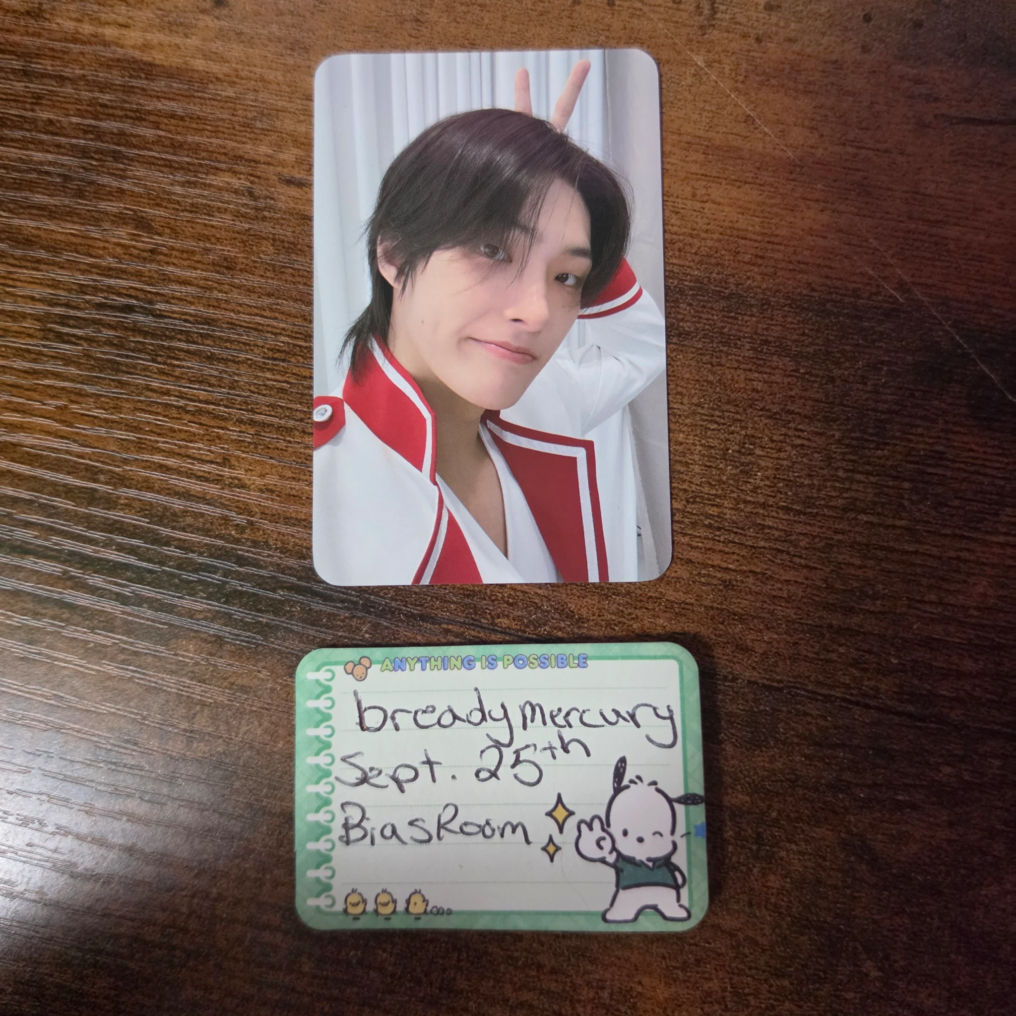 ATEEZ Mingi ATEEZ - Mingi - ANITEEZ IN THE CALLING Other merch photocard listing photo 1