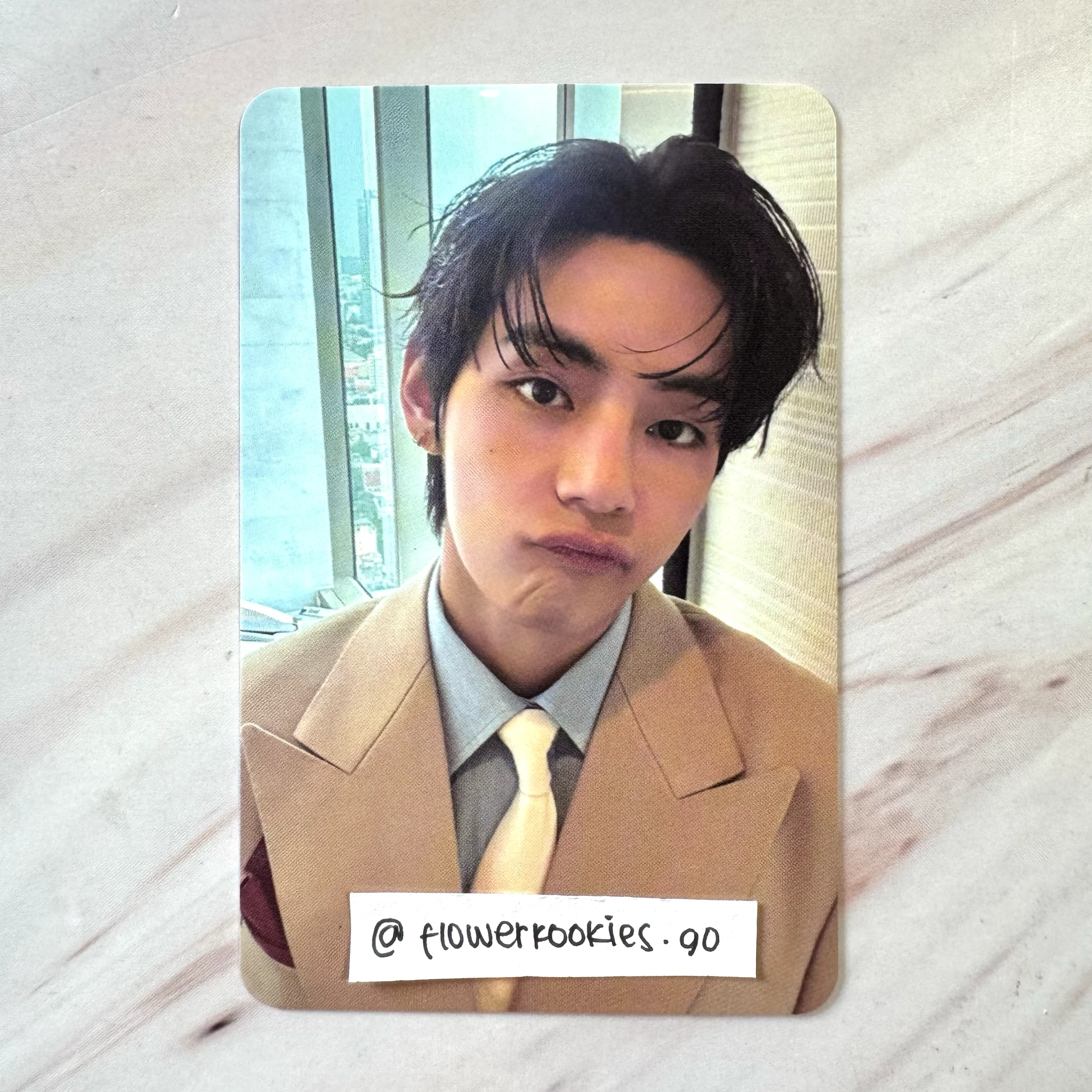 BTS V BTS - V - ARIRANG World Tour Event busan entrance / attendance benefit photocard set listing photo 1