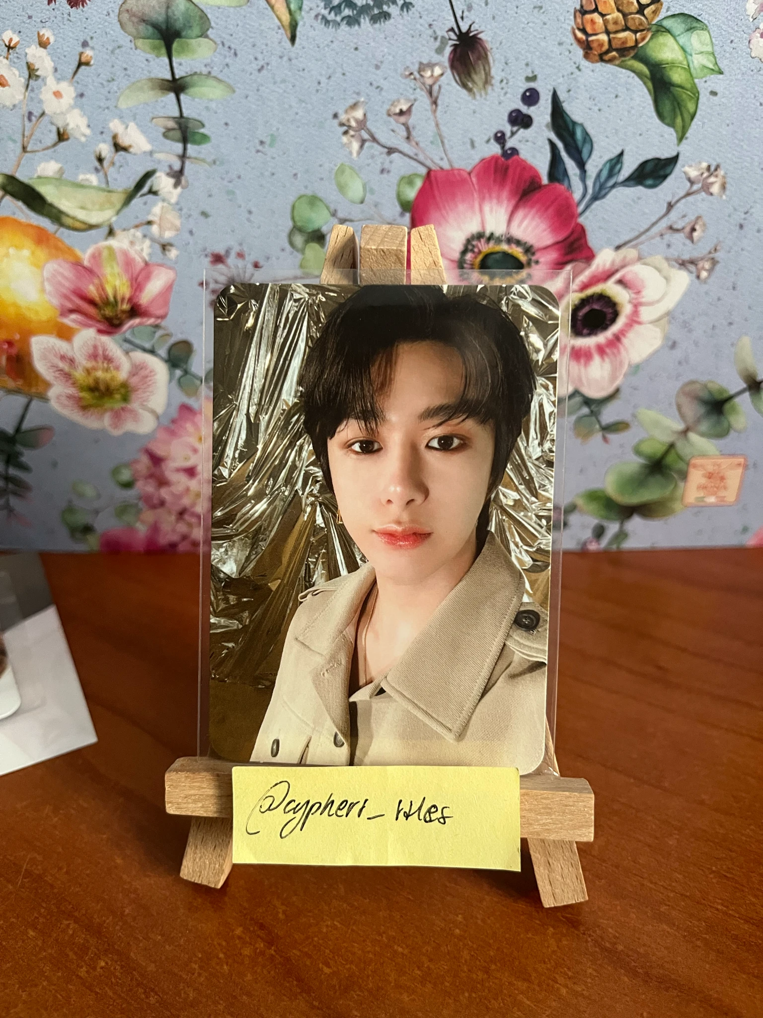 MONSTA X Hyungwon MONSTA X - Hyungwon - Fantasia X Album album photocard version 1 listing photo 1