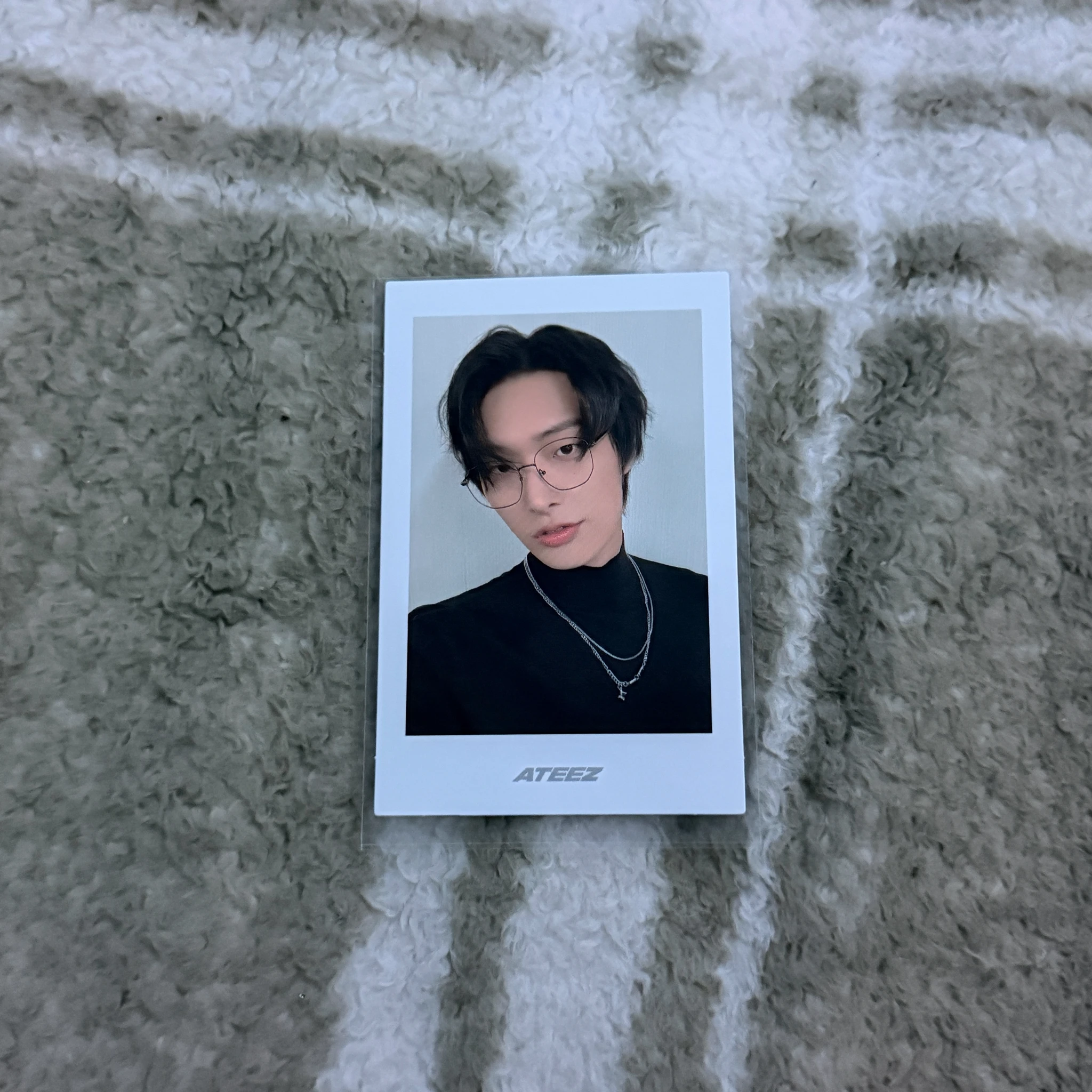 ATEEZ Mingi ATEEZ - Mingi - Golden Hour : Part.3 Album - Poca Album Polaroid listing photo 1