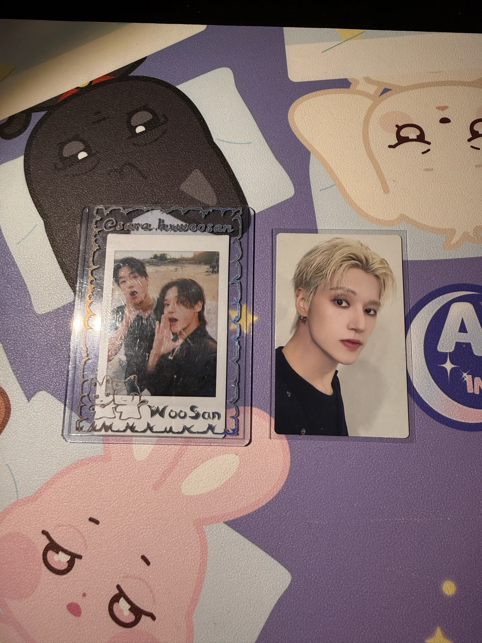 ATEEZ Wooyoung ATEEZ - Wooyoung - Ashes to Light Album solo version album photocard japanese album listing photo 1