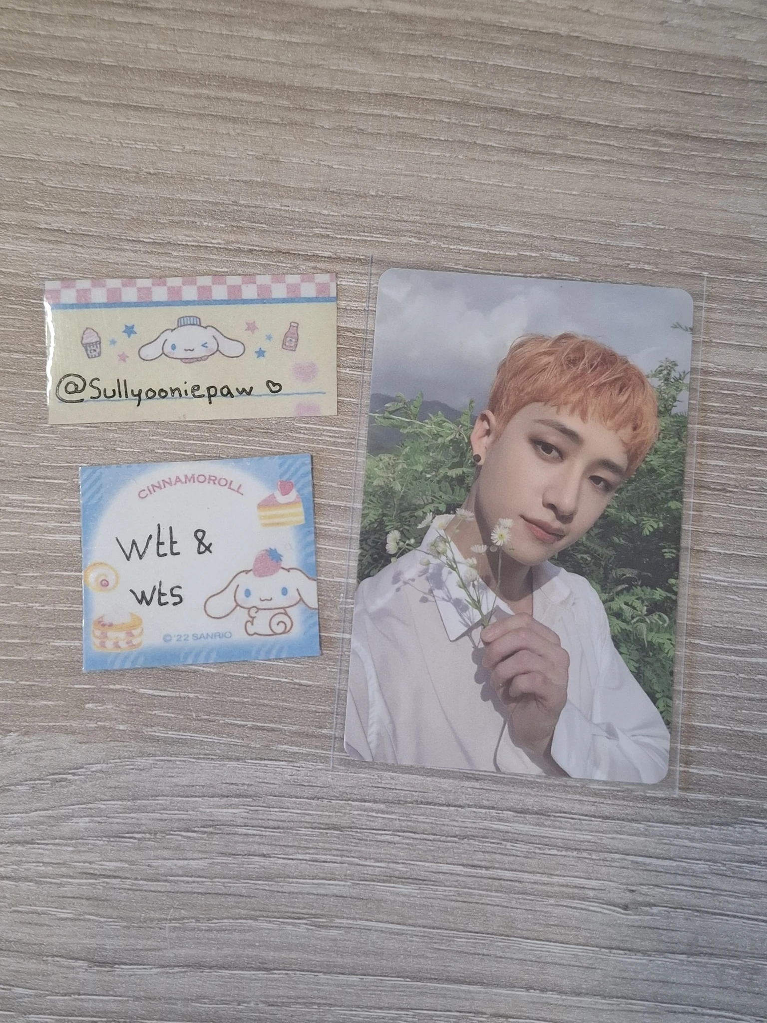 Stray Kids Bang Chan Stray Kids - Bang Chan - Oddinary Album album photocard Bang Chan listing photo 1
