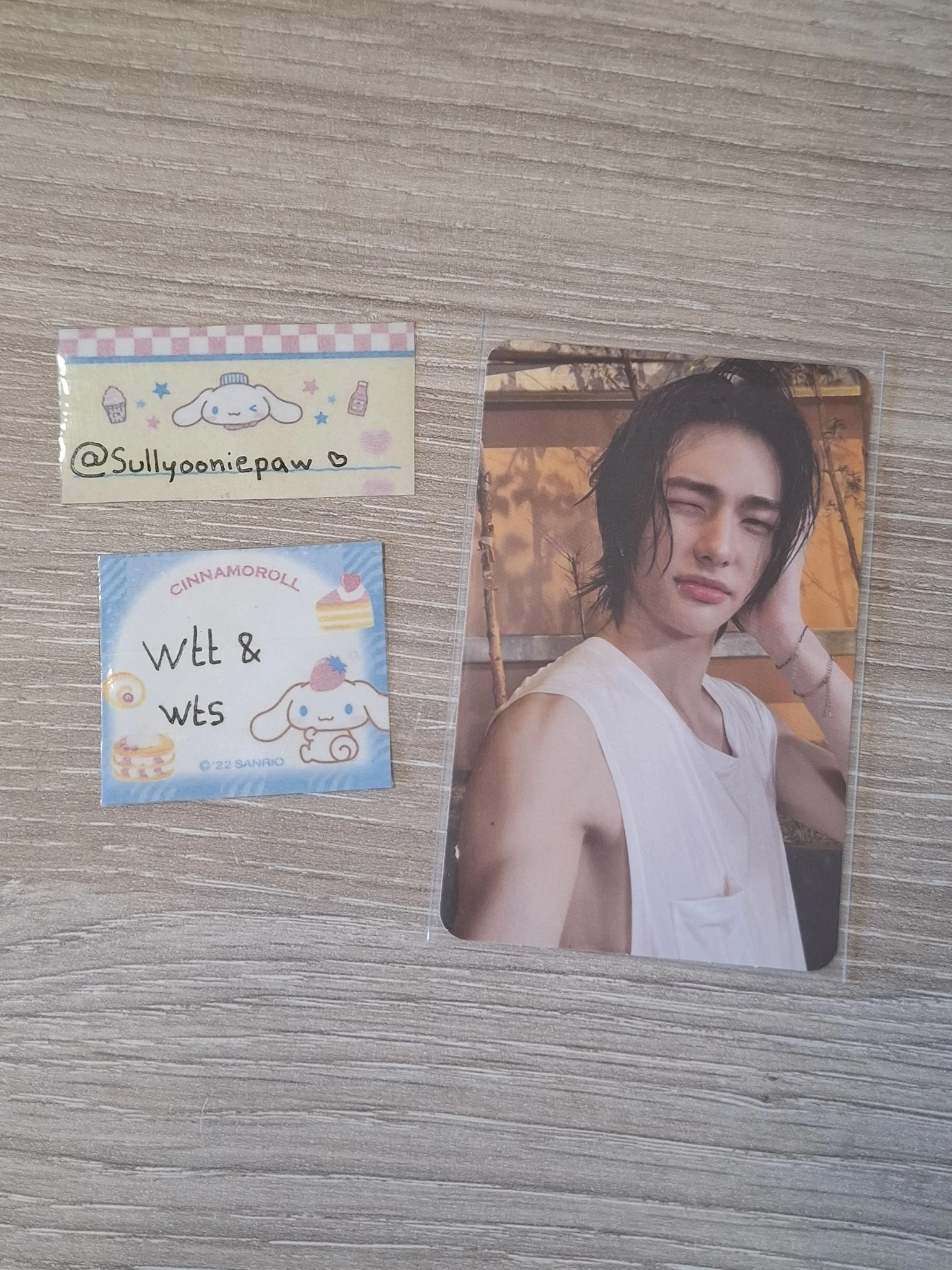 Stray Kids Hyunjin Stray Kids - Hyunjin - NoEasy Album album photocard double-sided front side listing photo 1