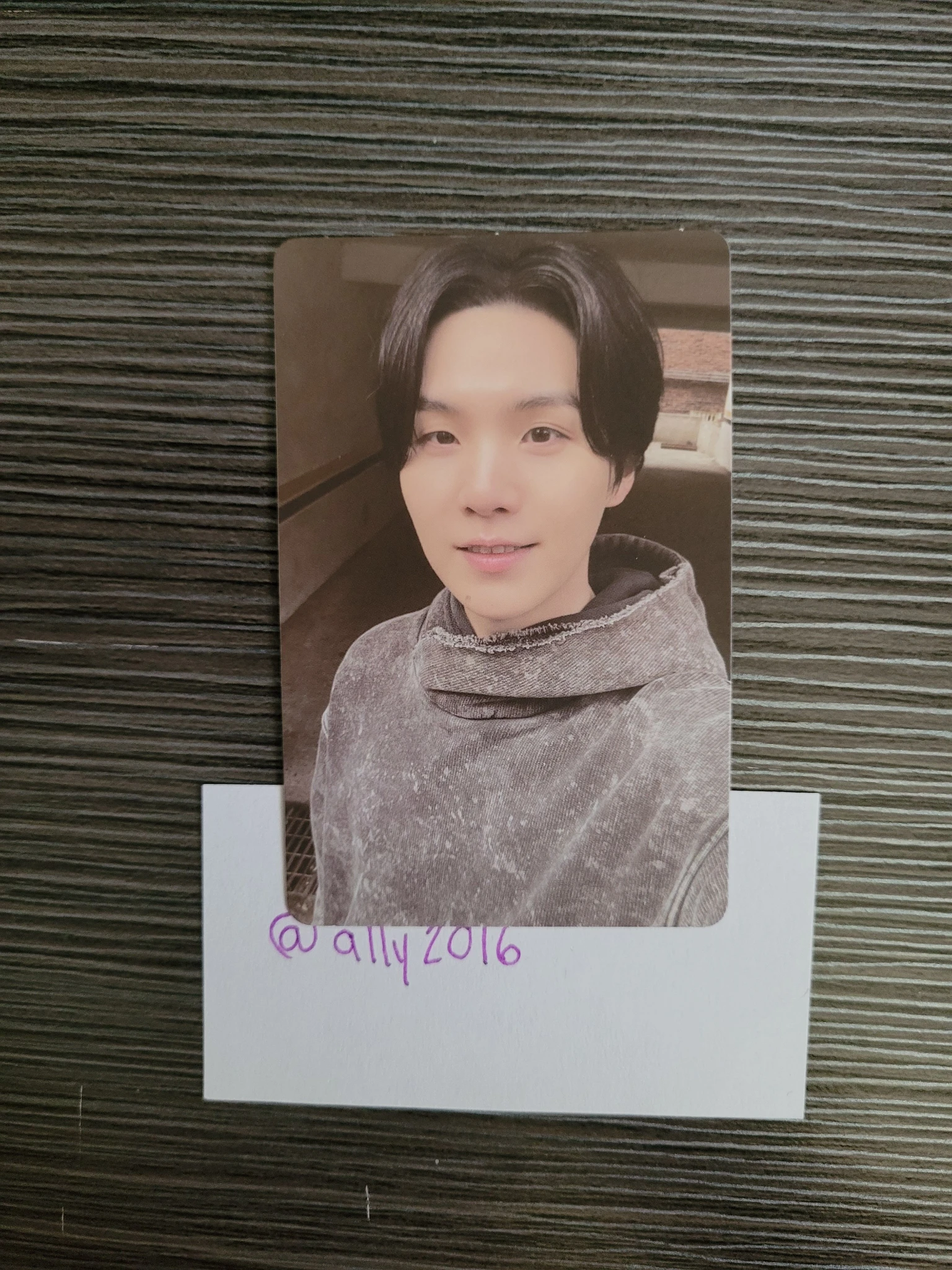 BTS SUGA BTS - SUGA - D-DAY Album album photocard version 01 listing photo 1