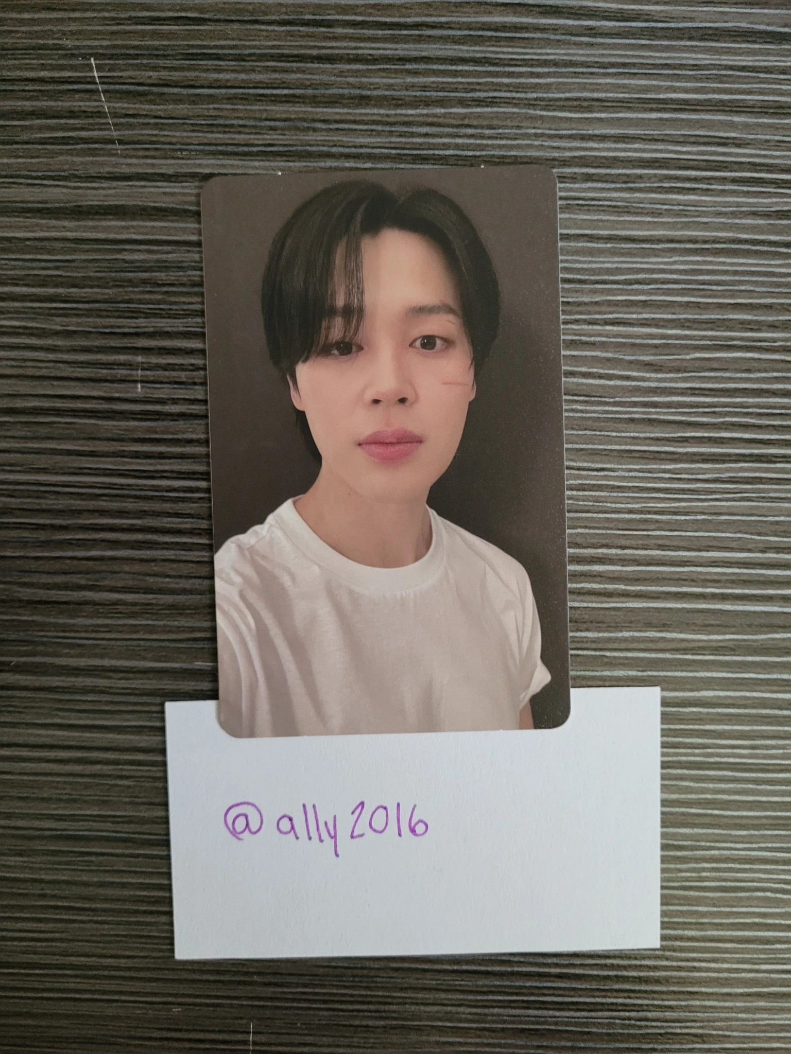 BTS Jimin BTS - Jimin - Face Album album photocard invisible face ver. listing photo 1
