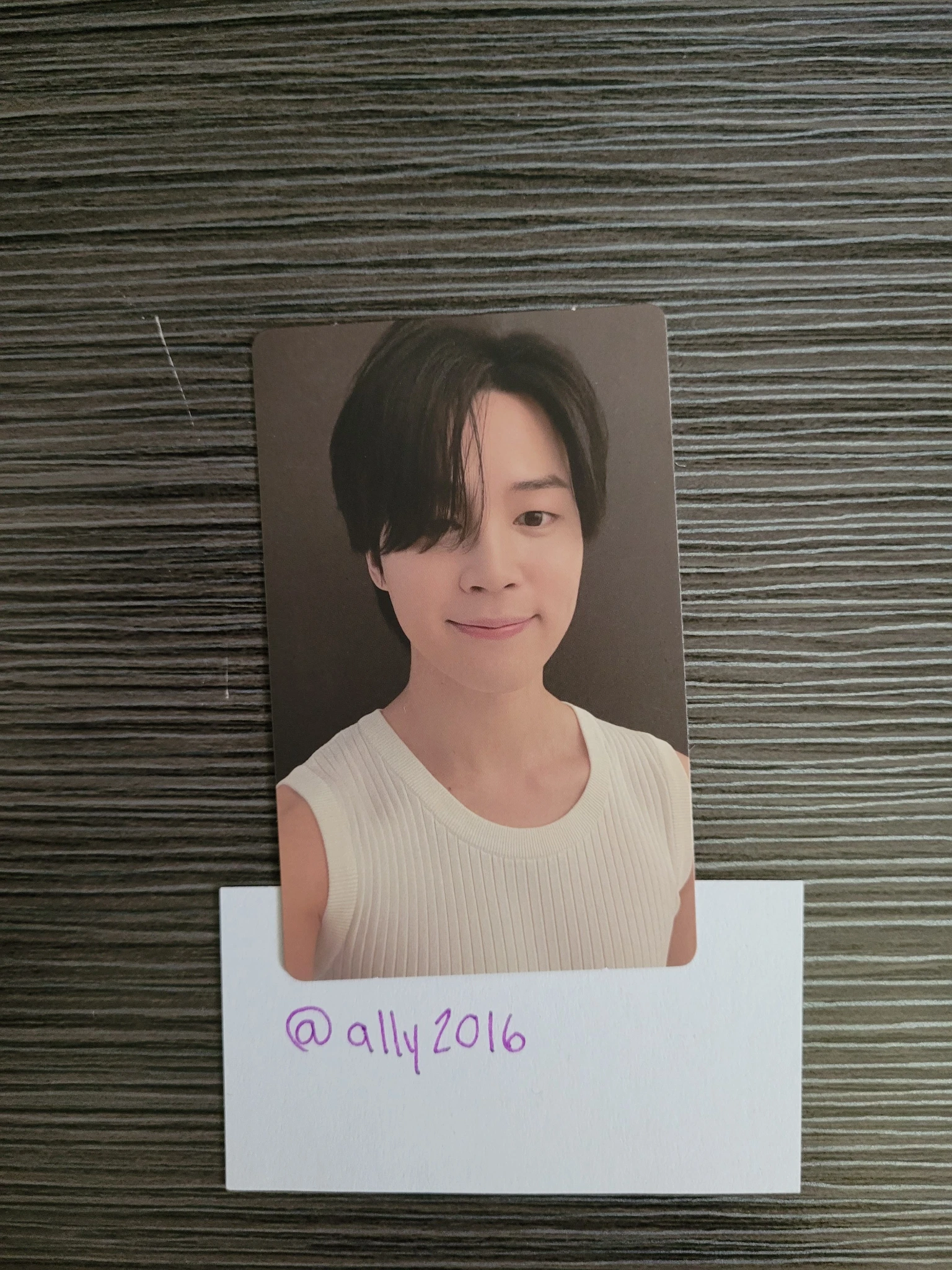 BTS Jimin BTS - Jimin - Face Album album photocard invisible face ver. listing photo 1