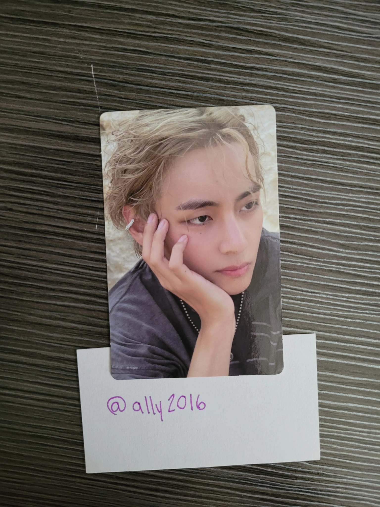 BTS V BTS - V - Layover Album album photocard ver. 2 listing photo 1