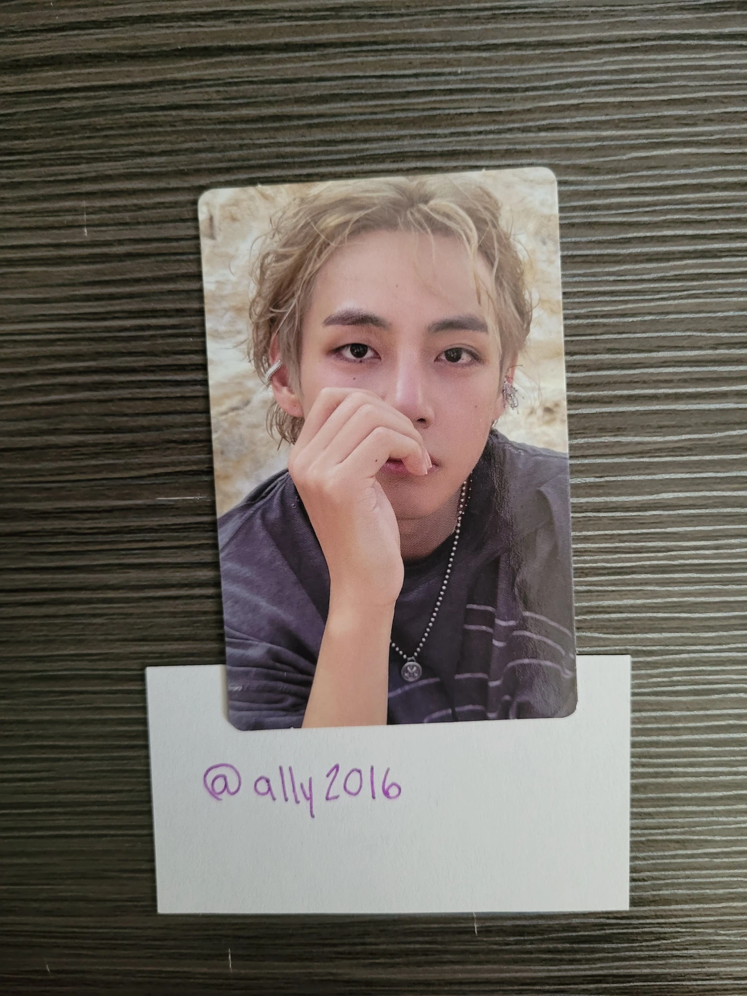 BTS V BTS - V - Layover Album album photocard ver. 1 listing photo 1