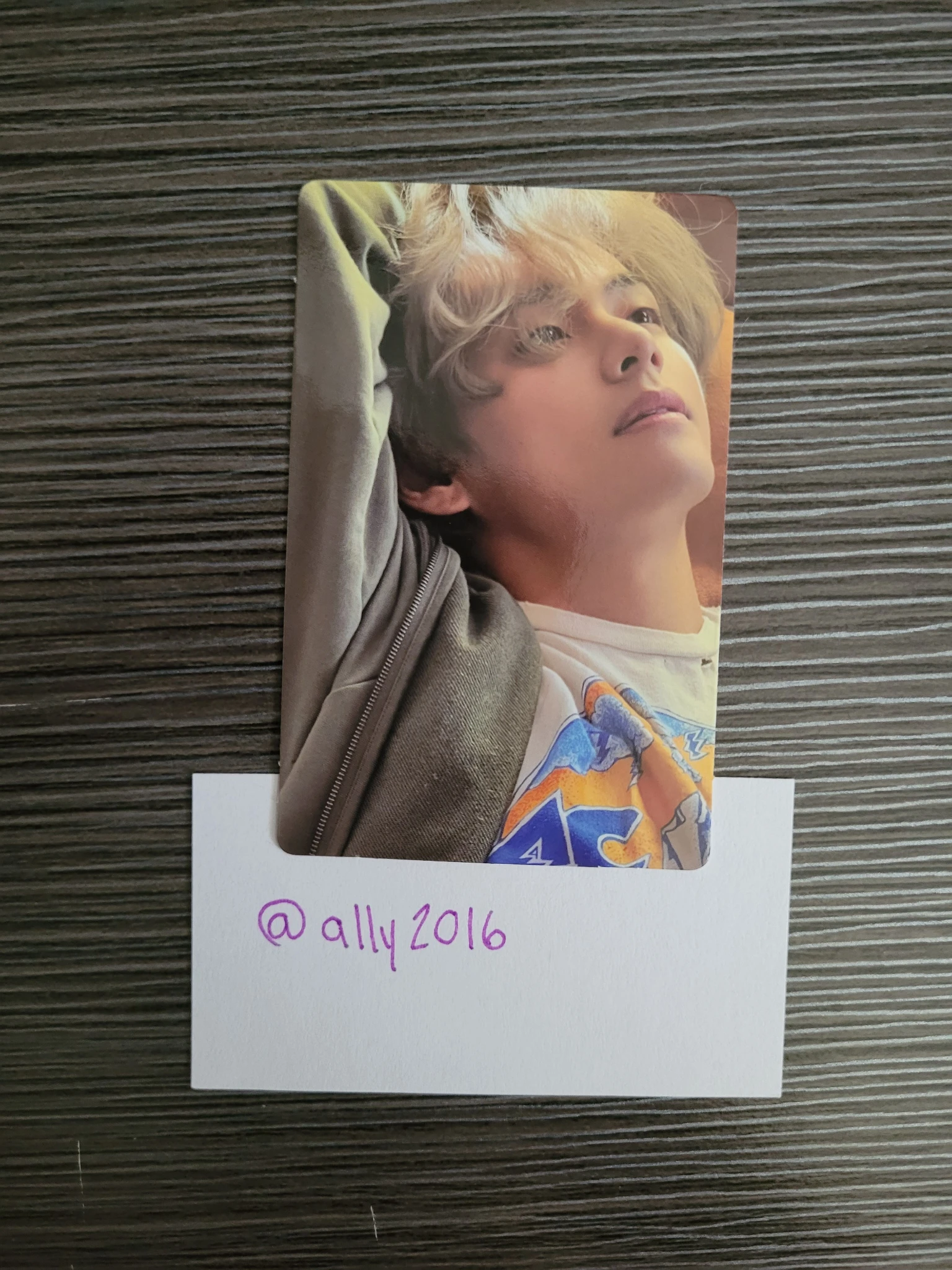 BTS V BTS - V - Layover Album album photocard ver. 3 listing photo 1