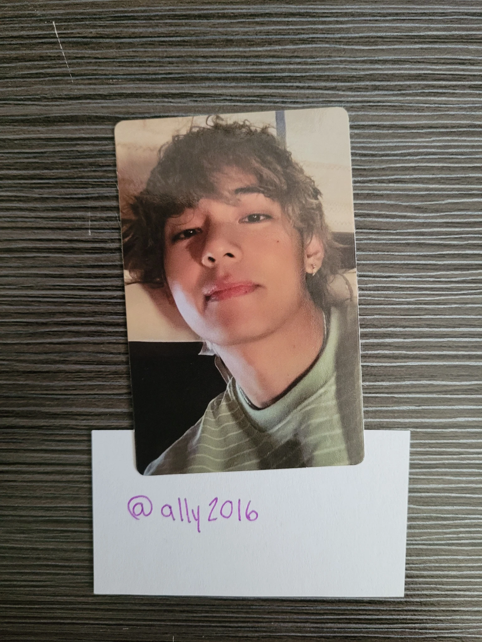 BTS V BTS - V - Layover Album album photocard ver. 3 listing photo 1