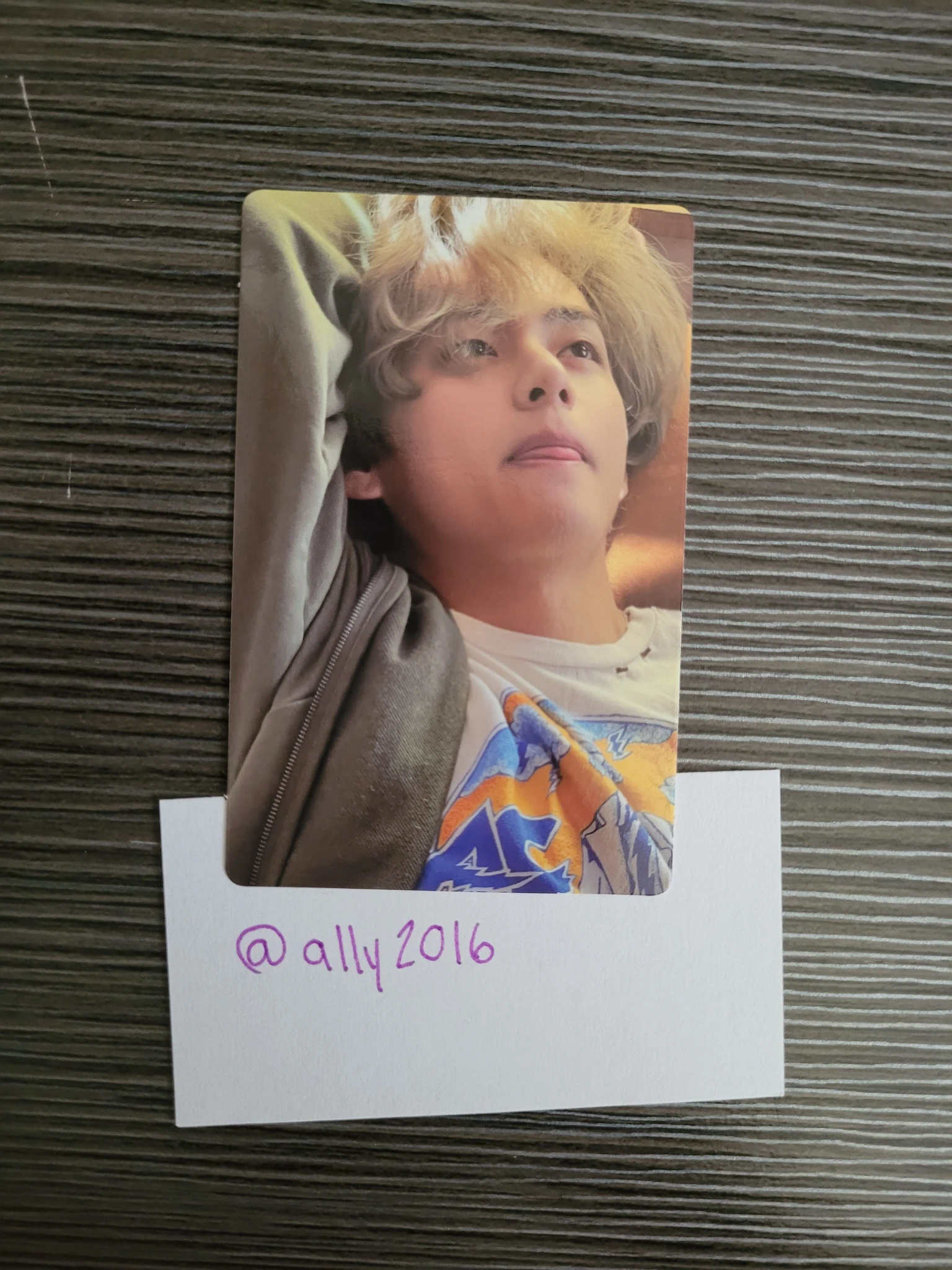BTS V BTS - V - Layover Album album photocard ver. 2 listing photo 1