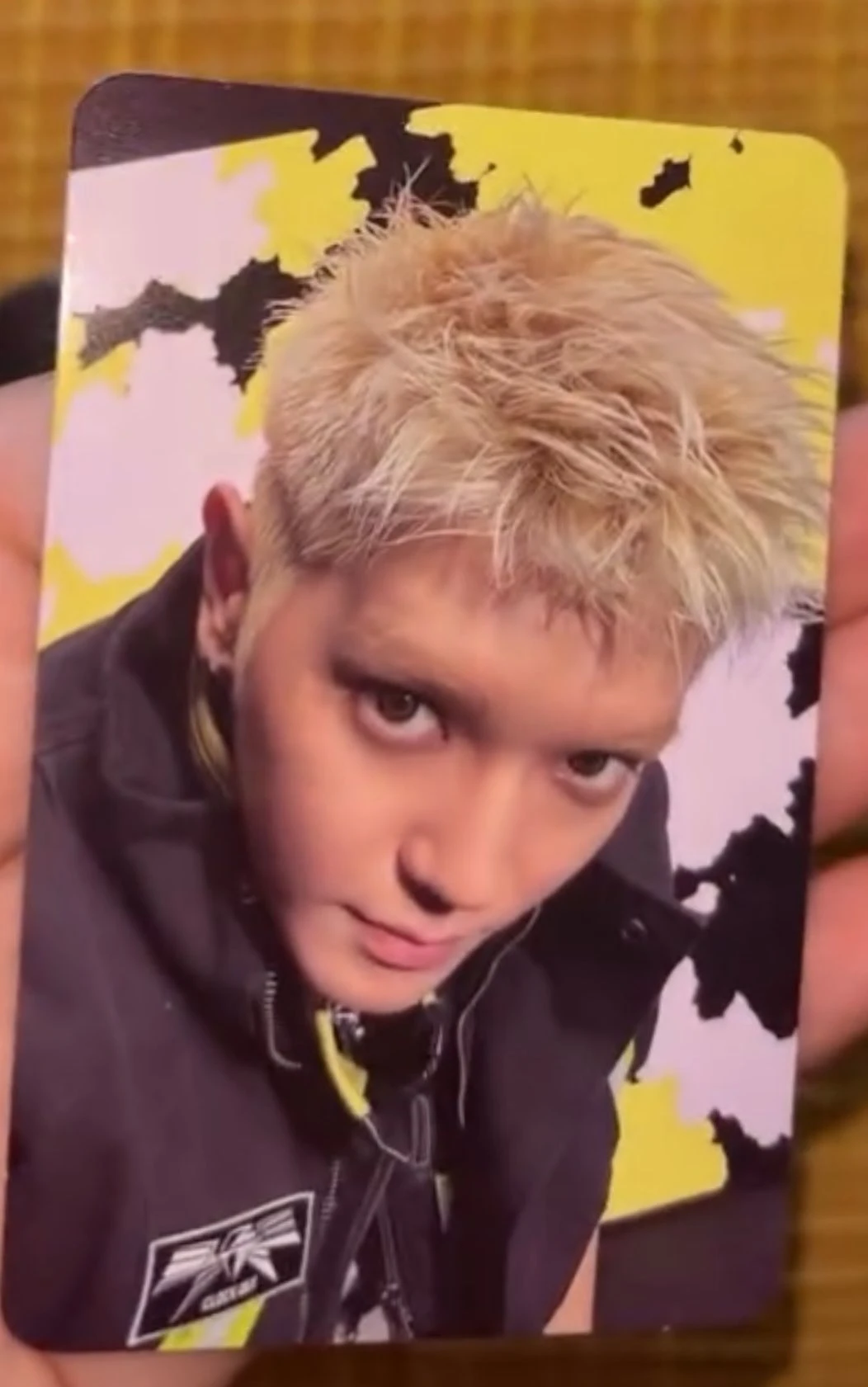 NCT 127 Taeyong NCT 127 - Taeyong - BLINGY Album jet poster version USA album photocard listing photo 1