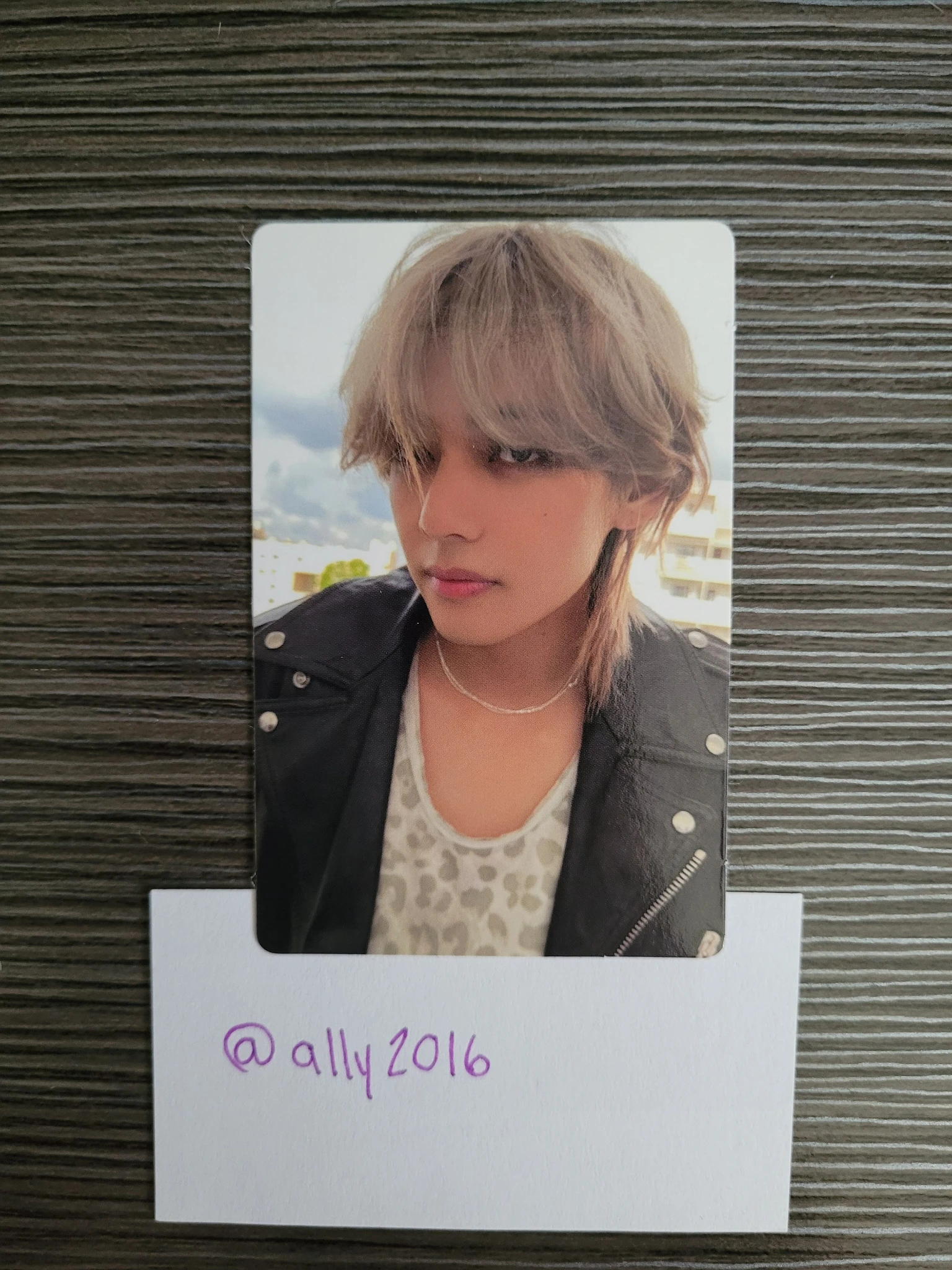 BTS V BTS - V - Layover Album album photocard ver. 2 listing photo 1