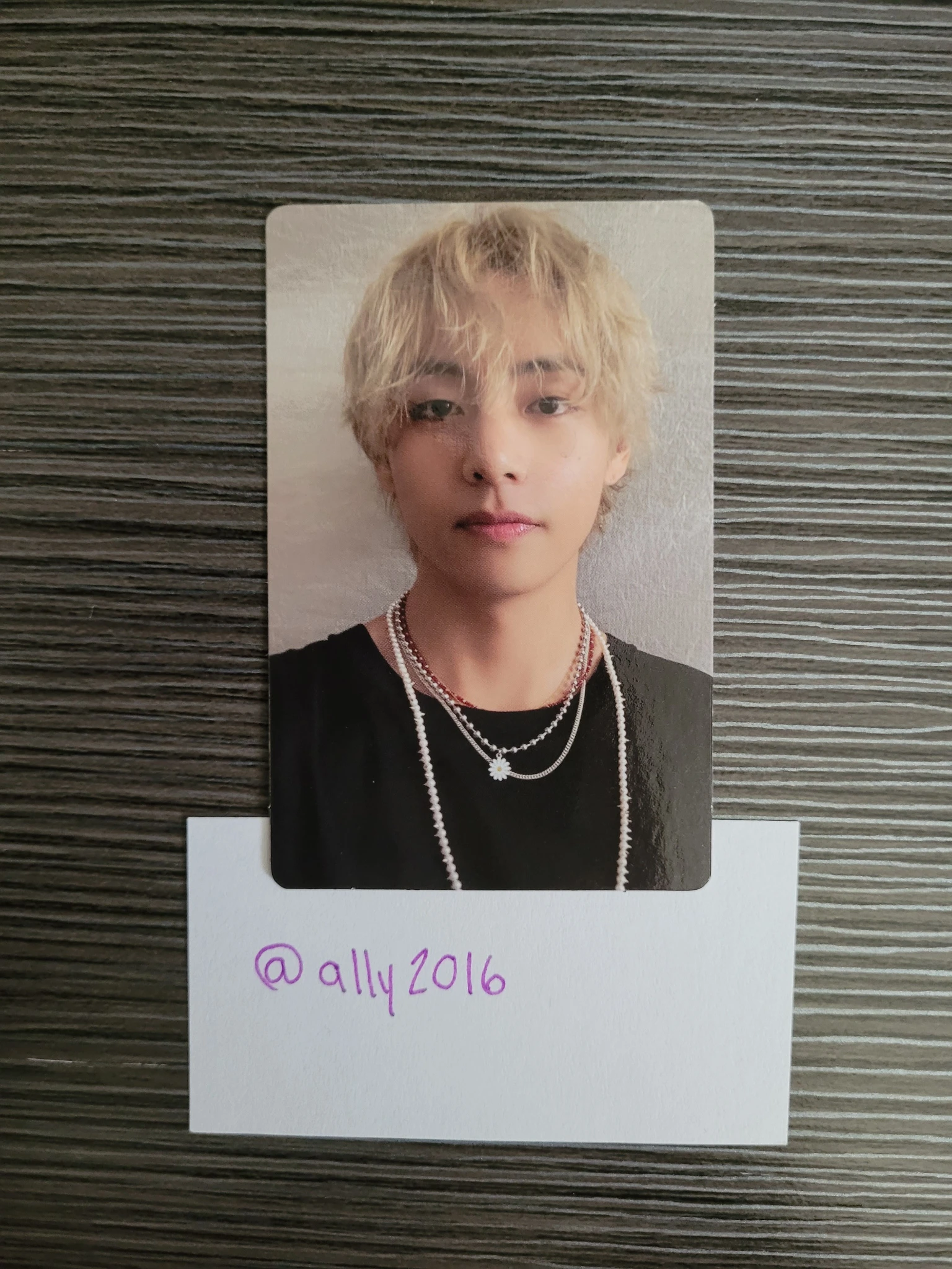 BTS V BTS - V - Layover Album album photocard ver. 1 listing photo 1