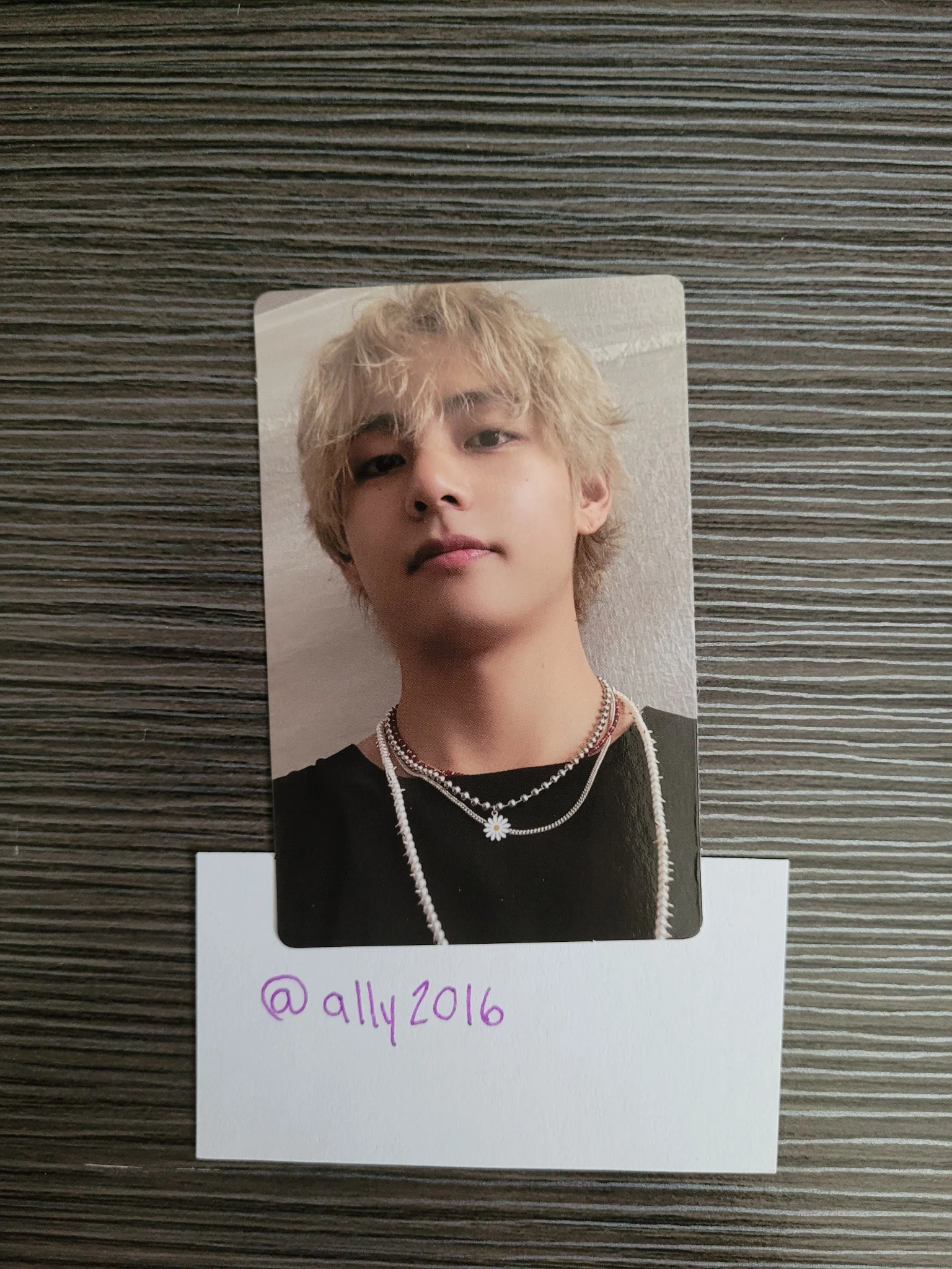 BTS V BTS - V - Layover Album album photocard ver. 2 listing photo 1