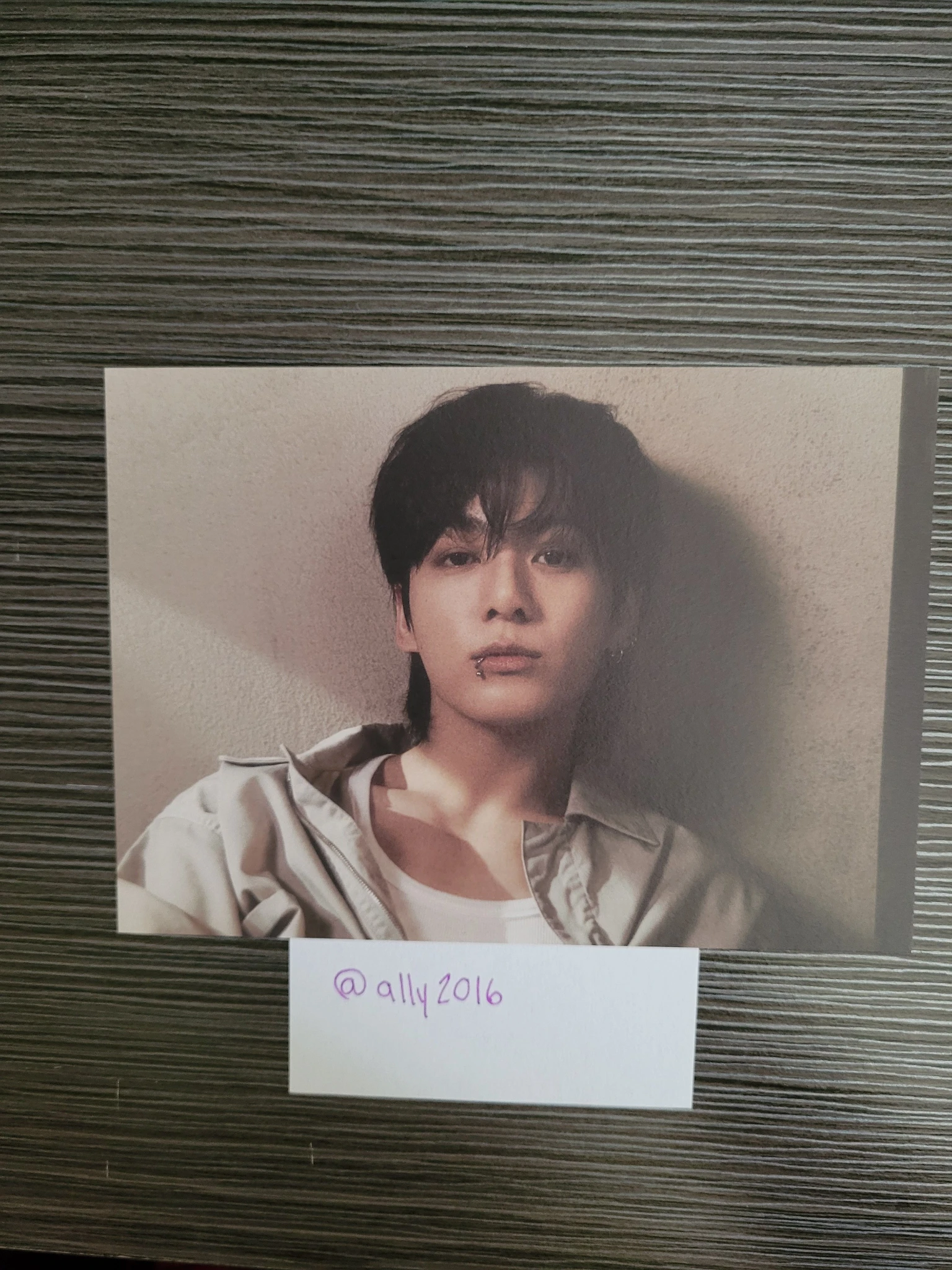BTS Jungkook BTS - Jungkook - Golden Album album inclusion postcard solid ver. listing photo 1