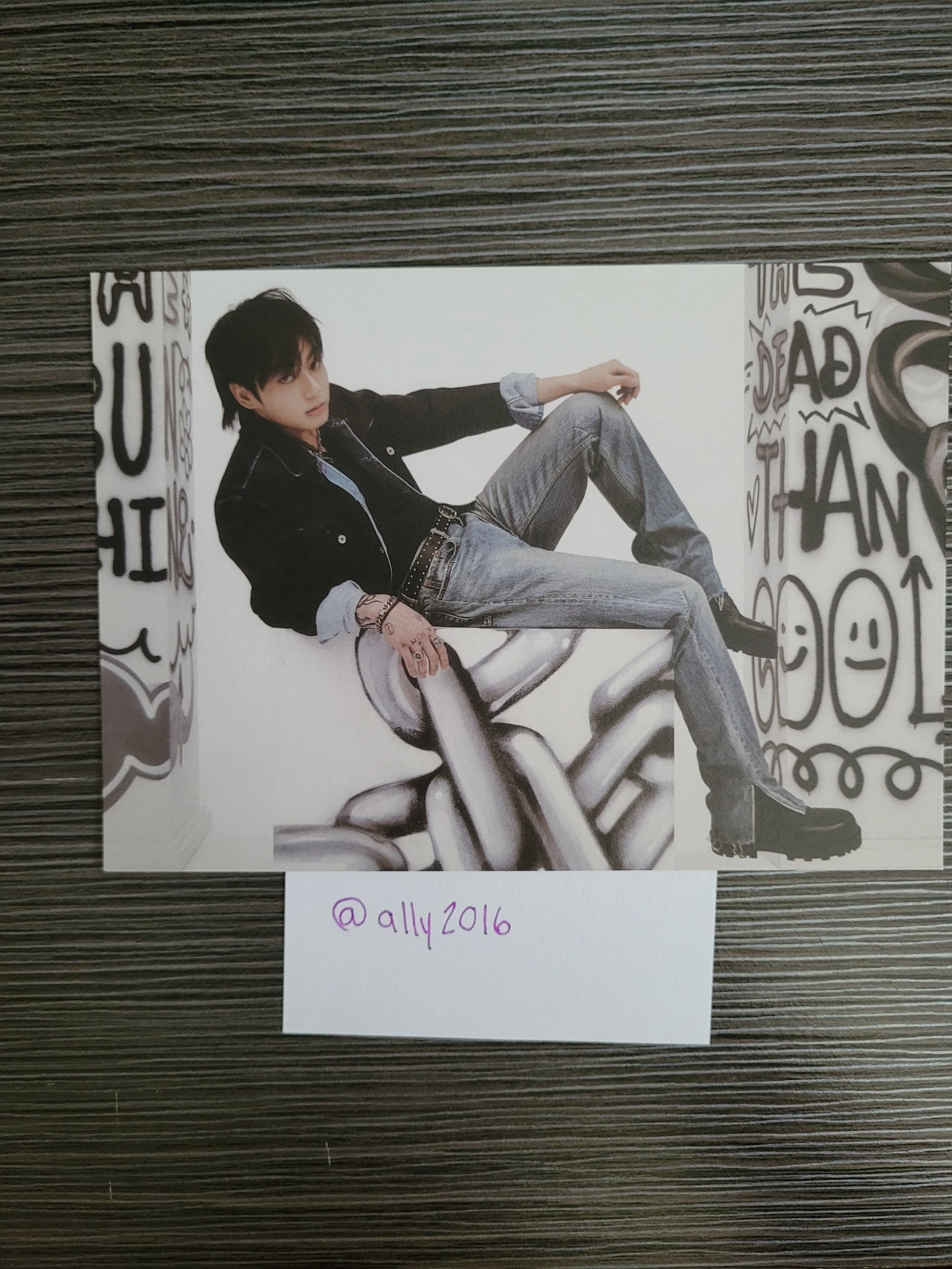BTS Jungkook BTS - Jungkook - Golden Album album inclusion postcard substance ver. listing photo 1
