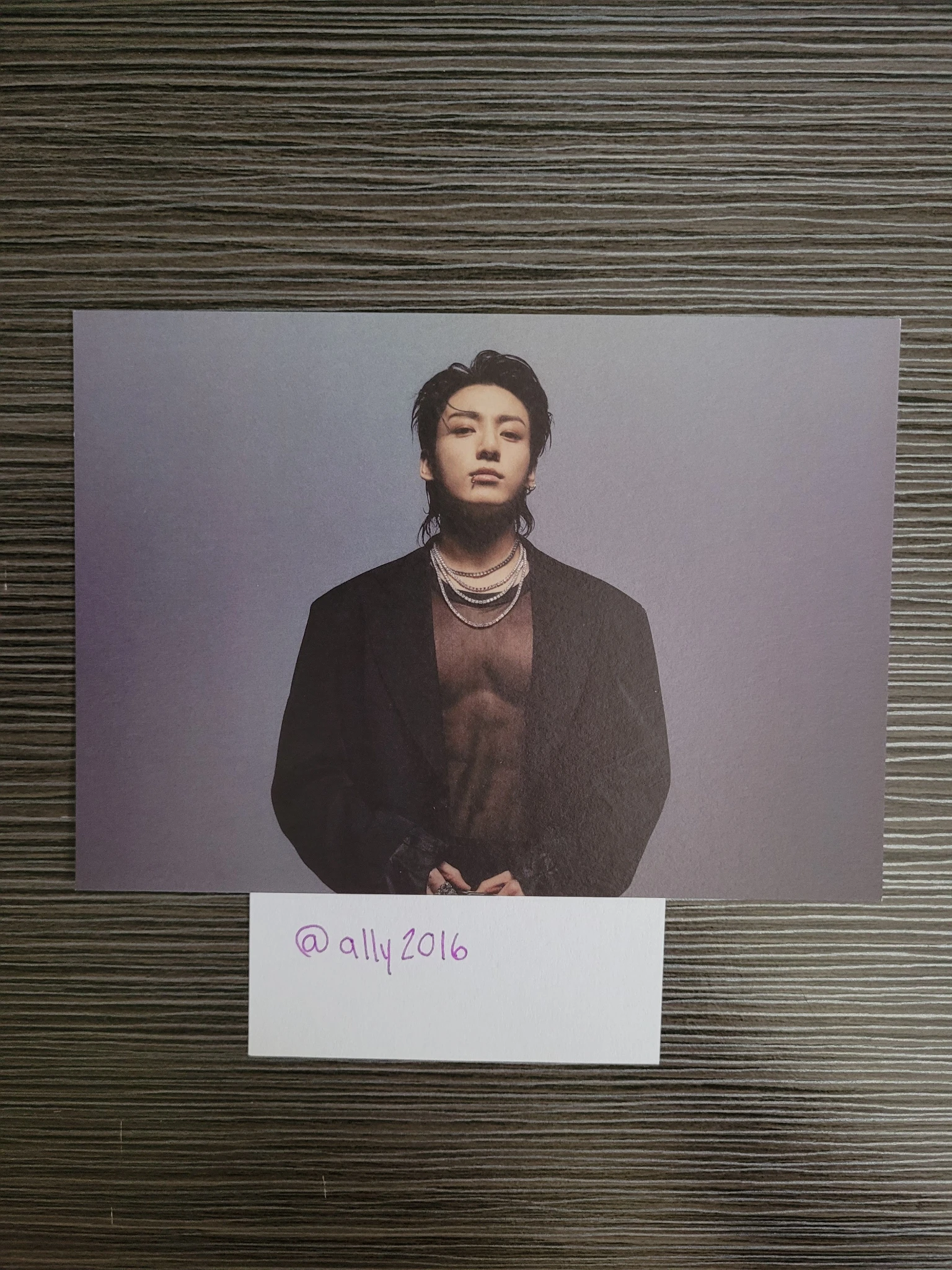 BTS Jungkook BTS - Jungkook - Golden Album album inclusion postcard shine ver. listing photo 1