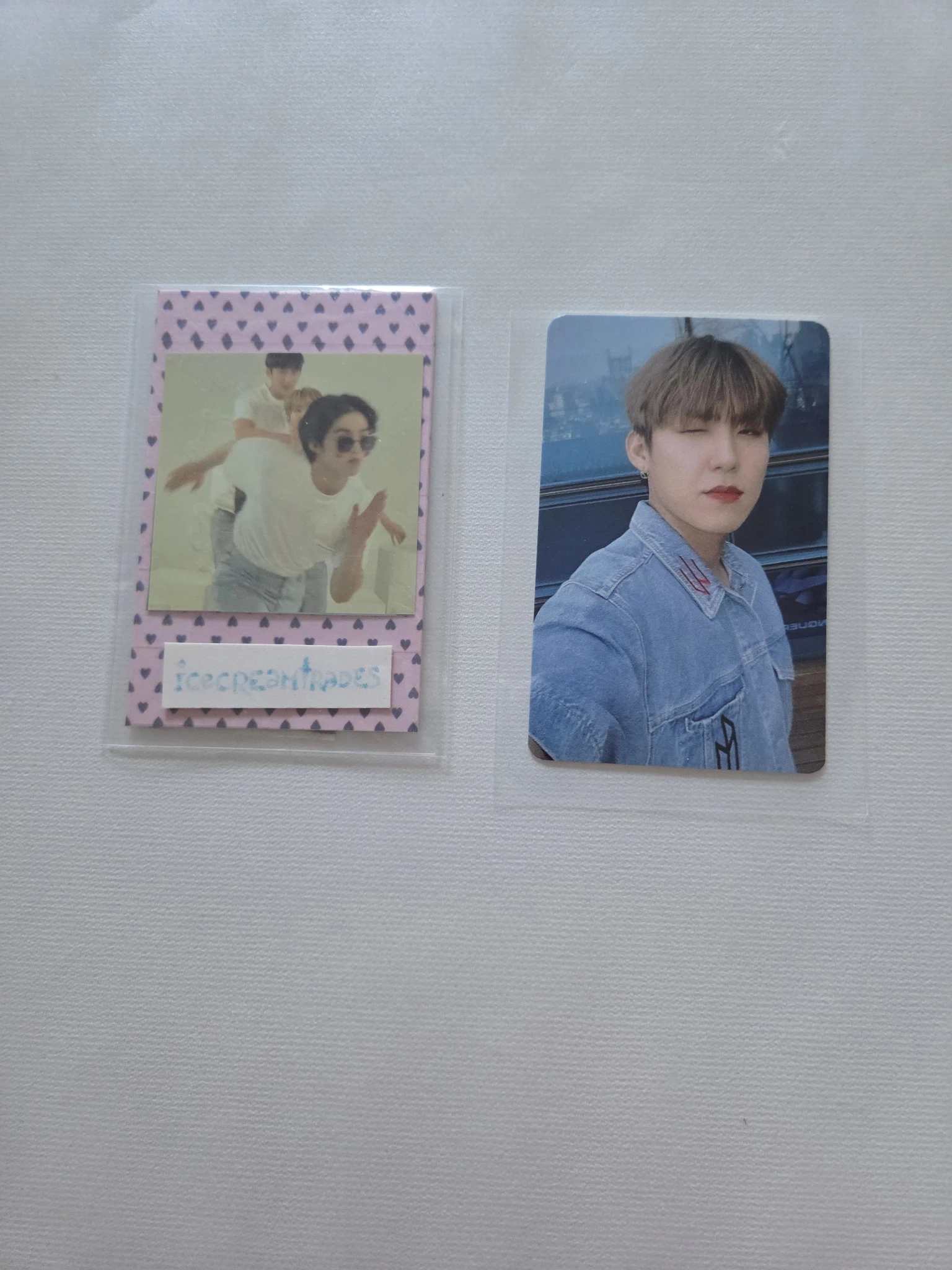 AB6IX Woojin AB6IX - Woojin - 2022 FANMEETING 'AB_NEW AREA' Event merch photocard photocard set listing photo 1