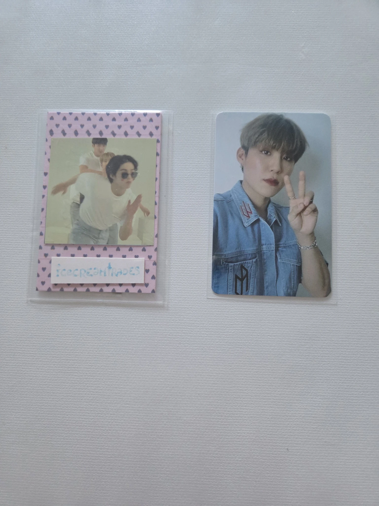 AB6IX Woojin AB6IX - Woojin - 2022 FANMEETING 'AB_NEW AREA' Event photocard set merch photocard listing photo 1