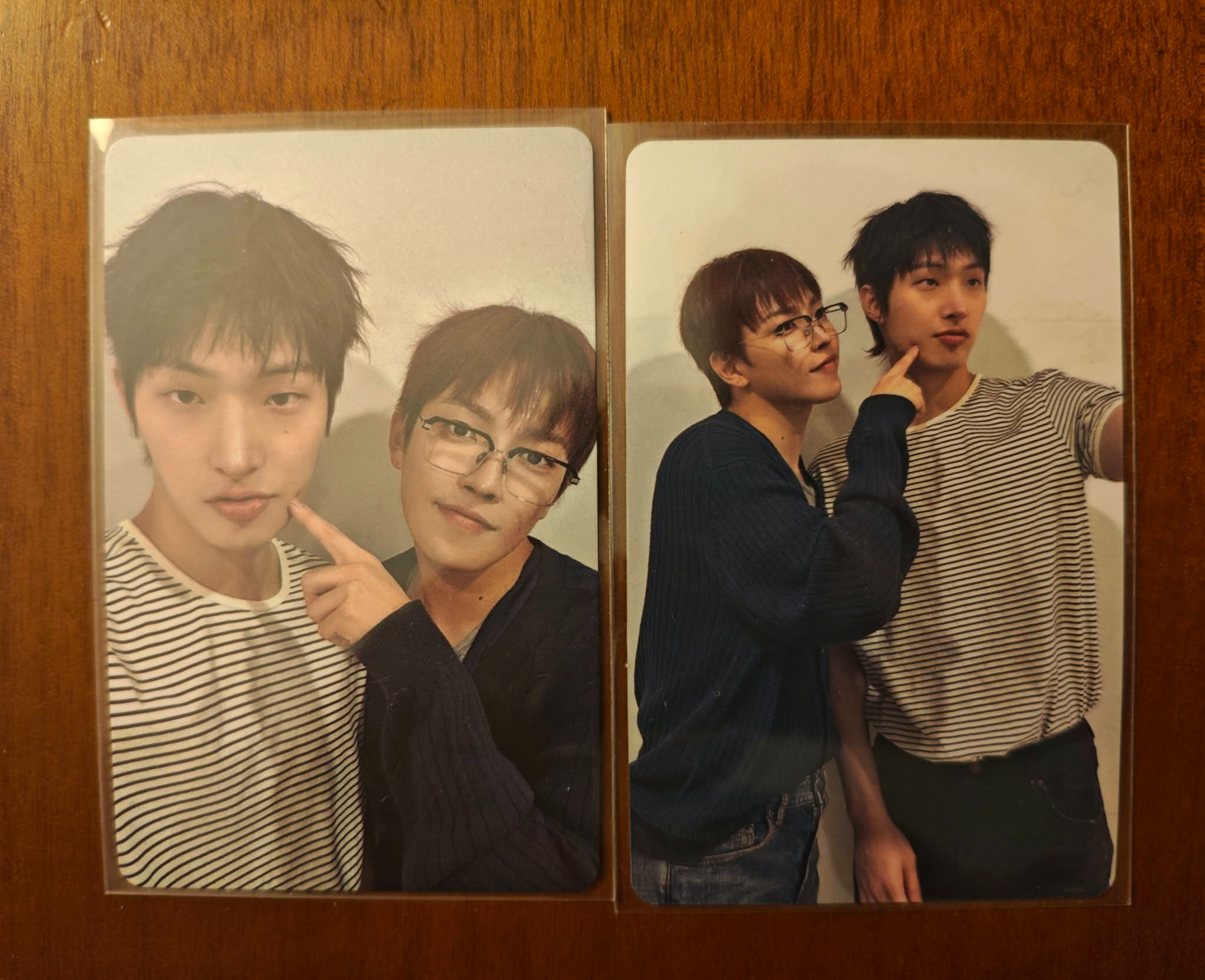 ATEEZ ATEEZ - Hongjoong & Mingi - GOLDEN HOUR : Part.5 Album double-sided musicart (music art) fansign video call/fancall listing photo 1