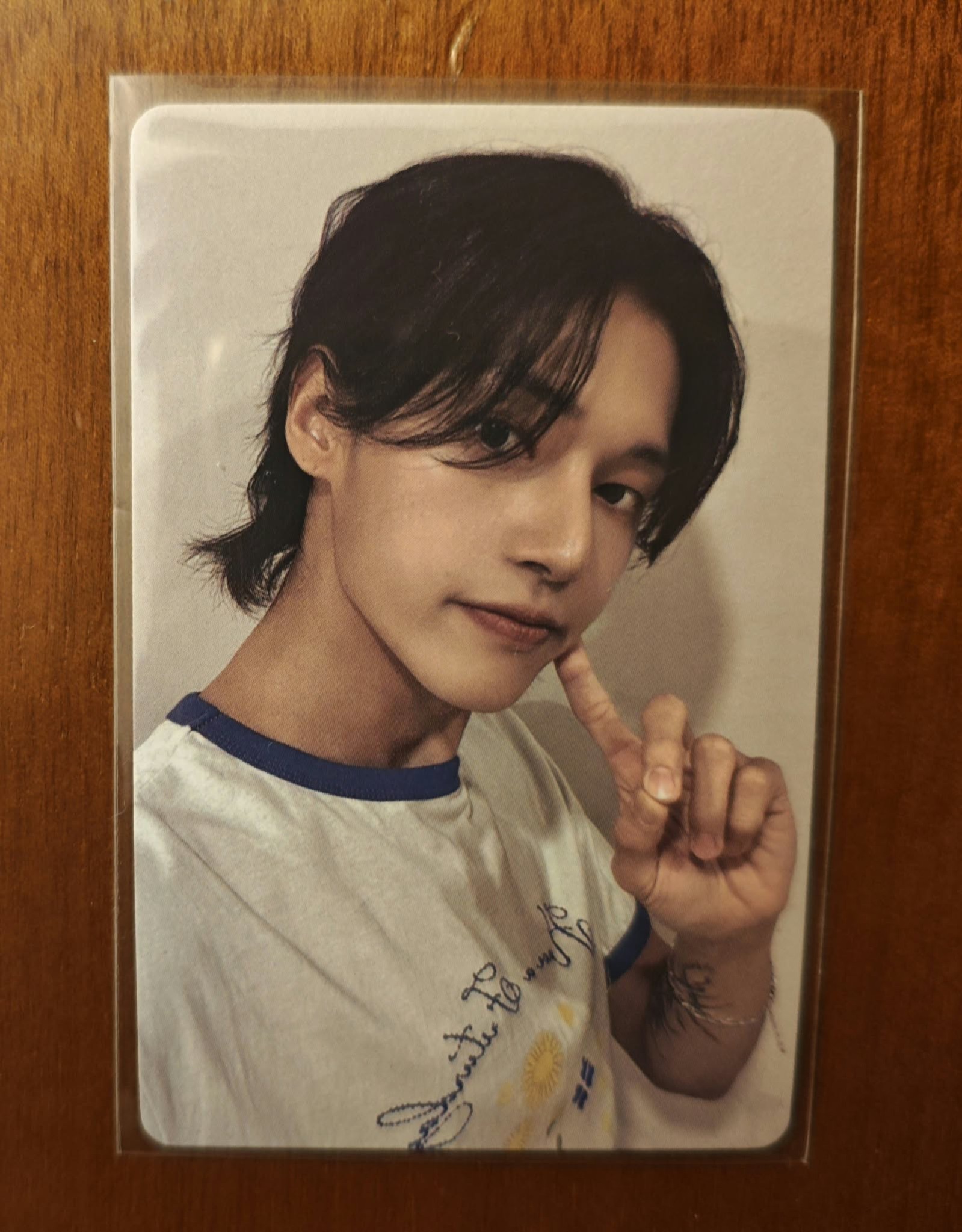 ATEEZ Wooyoung ATEEZ - Wooyoung - GOLDEN HOUR : Part.5 Album musicart (music art) fansign video call/fancall listing photo 1