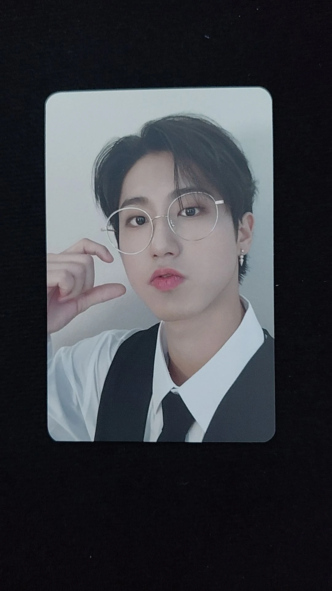 Stray Kids HAN Stray Kids - HAN - NACIFIC x Stray Kids Other brand collaboration nacific round 18 double-sided front side listing photo 1