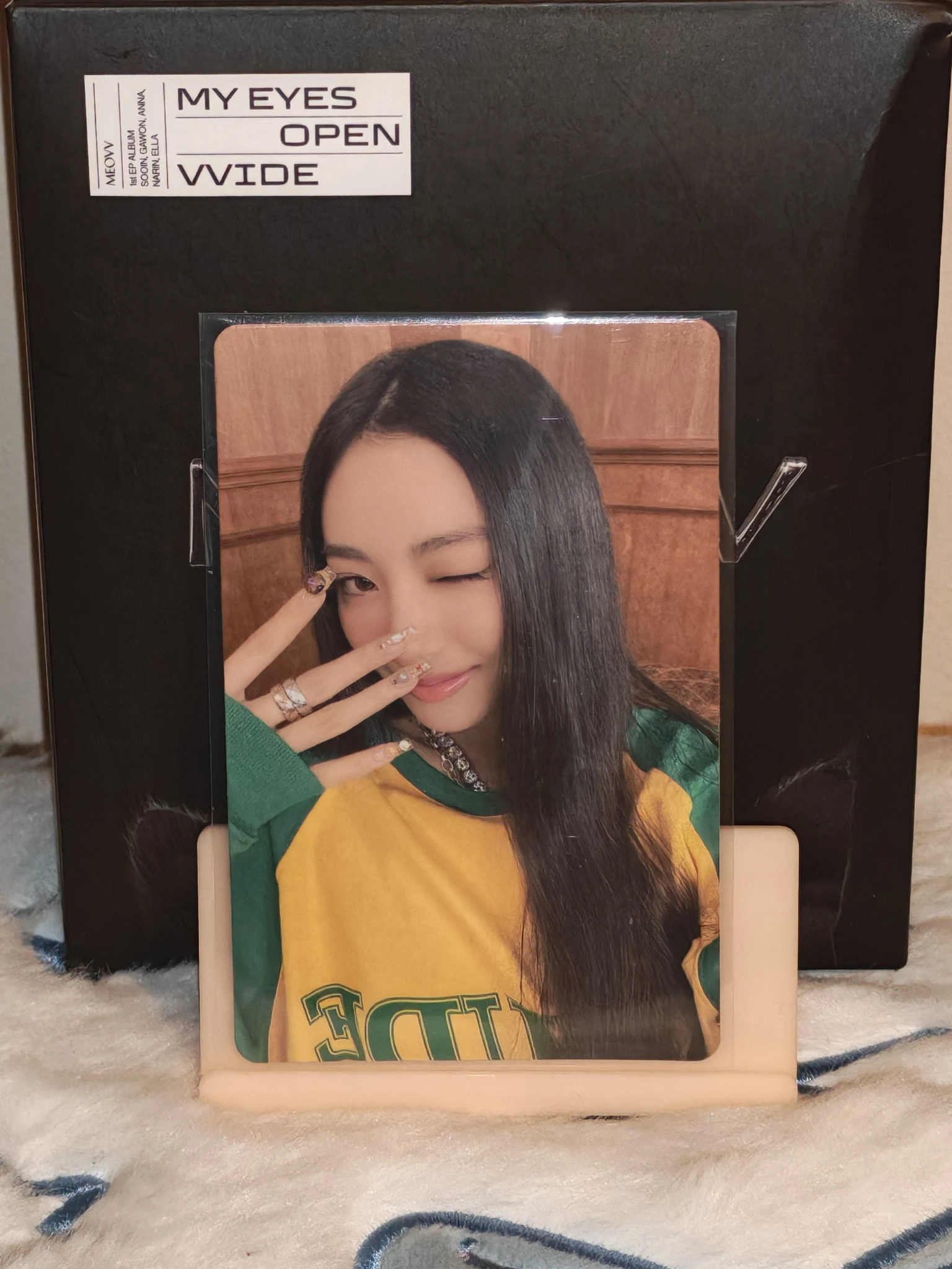 MEOVV Gawon MEOVV - Gawon - MY EYES OPEN VVIDE Album grill ver set A listing photo 1