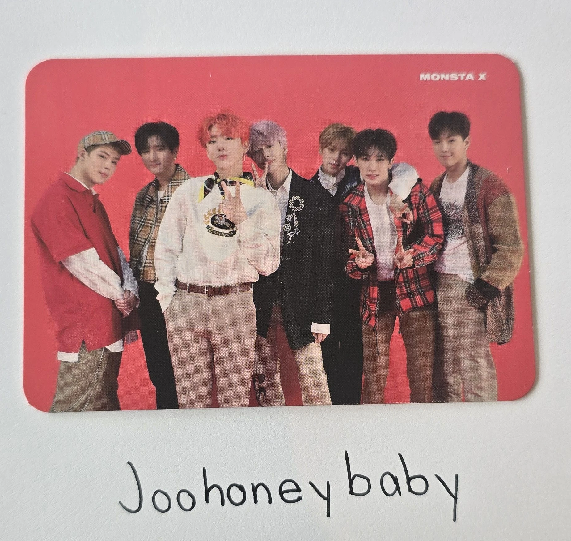 MONSTA X MONSTA X - The Connect: Dejavu Album album photocard listing photo 1
