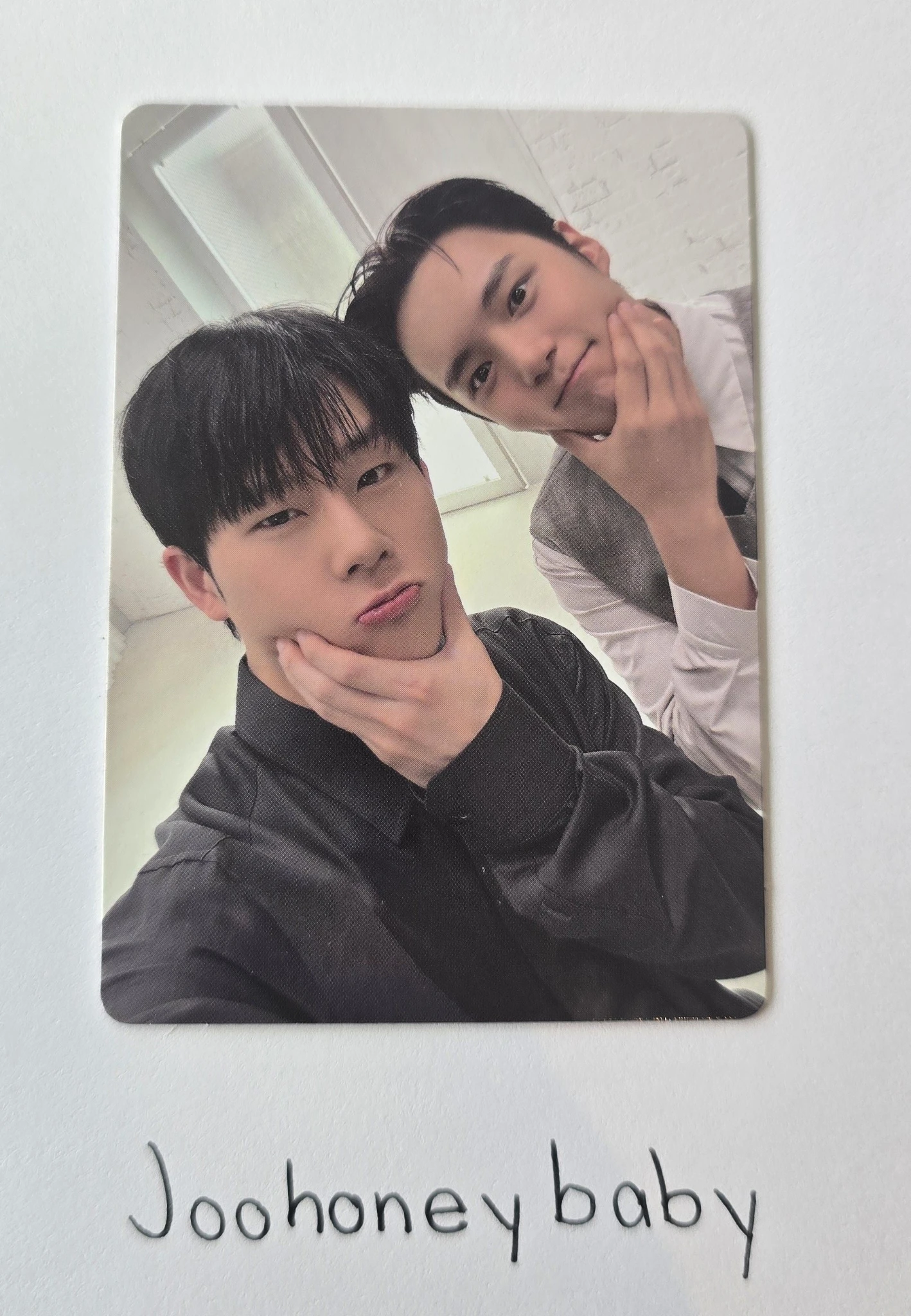 MONSTA X MONSTA X - Minhyuk & Joohoney - The Phase Album album photocard refined version hyper version listing photo 1