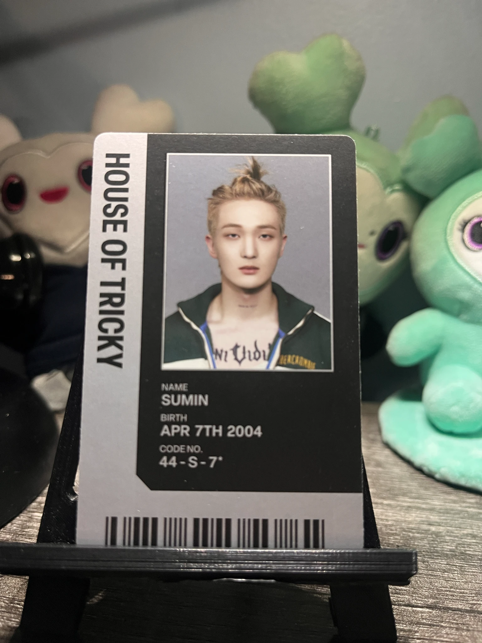 xikers Sumin Xikers - Sumin - HOUSE OF TRICKY : Trial And Error Album album photocard album inclusion id card listing photo 1