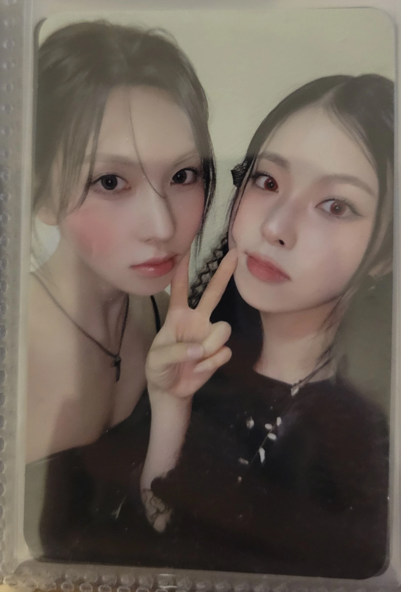NMIXX NMIXX - Bae & Kyujin - Fe3O4: STICK OUT Album limited version album photocard pyromancy version unit photocard listing photo 1