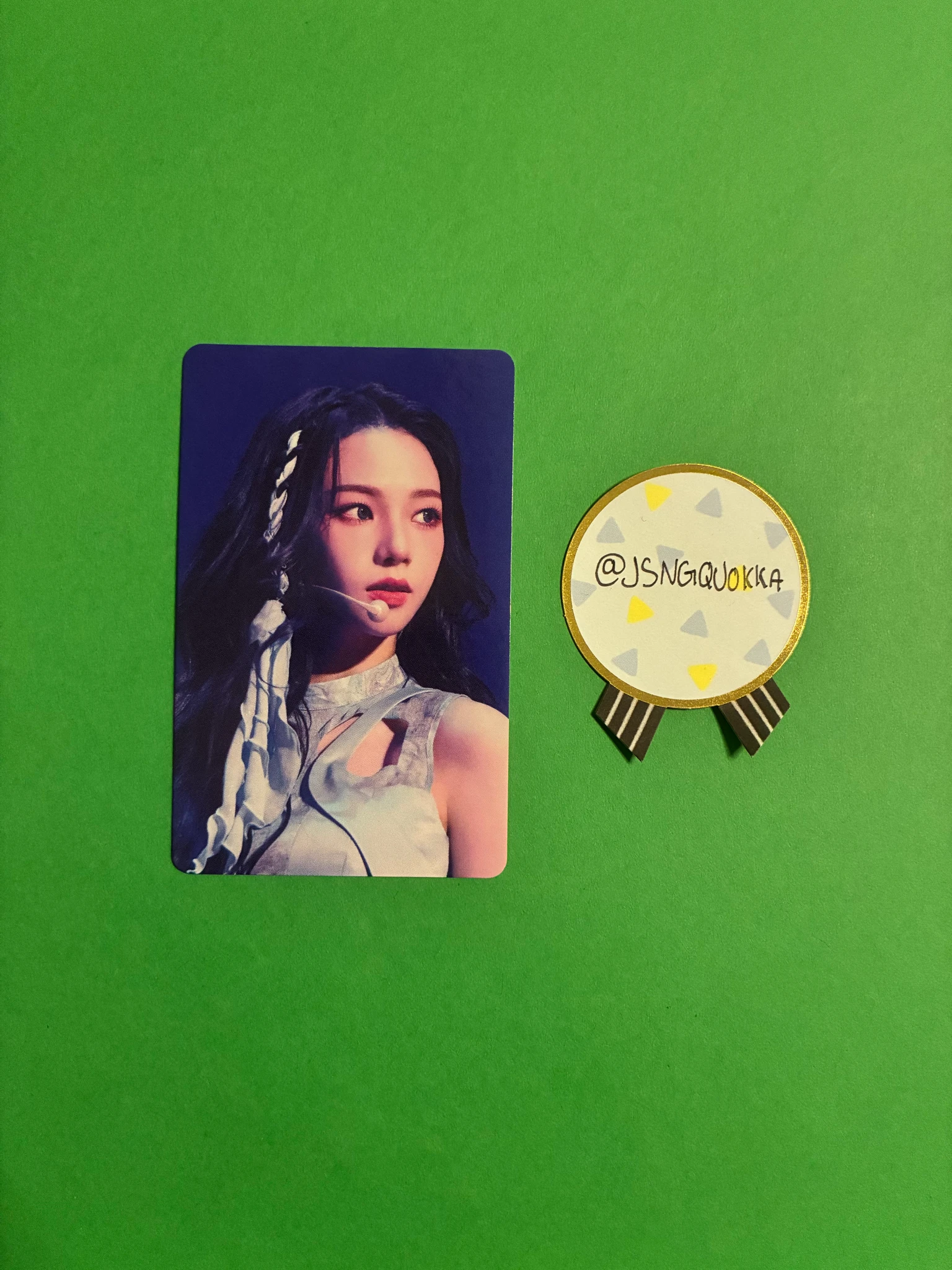 aespa Karina aespa - Karina - SYNK : HYPER LINE Event merch photocard tour merch trading card los angeles listing photo 1
